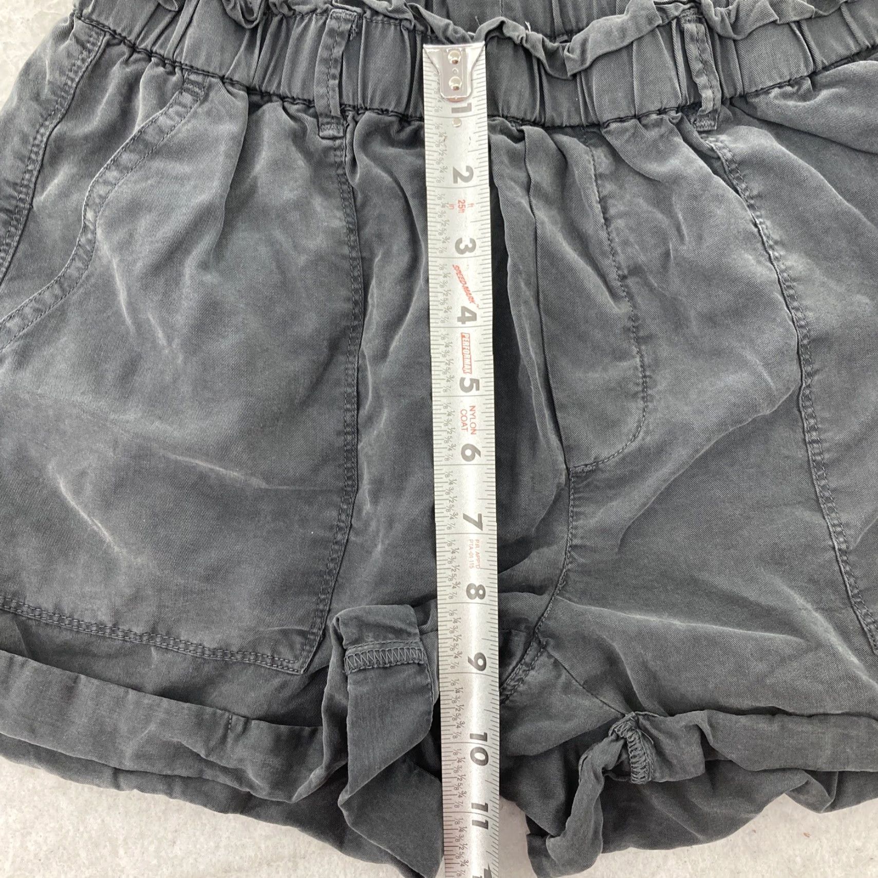 Vintage Aerie Women's Shorts Small Green Drawstring Athletic Casual Size 28" / US 6 / IT 42 - 4 Thumbnail