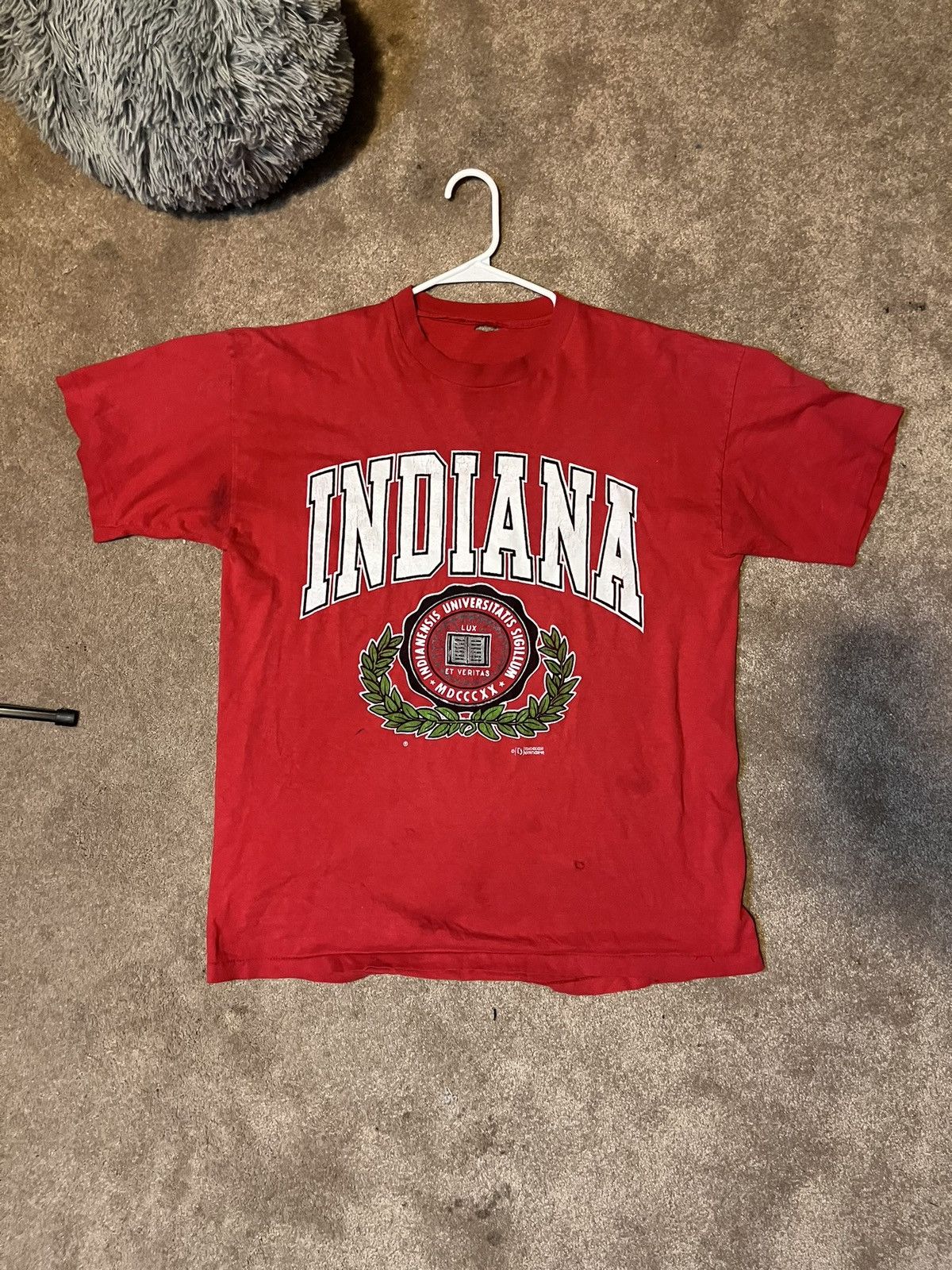 NCAA × Vintage Vintage Indiana Tee Size US L / EU 52-54 / 3 - 1 Thumbnail