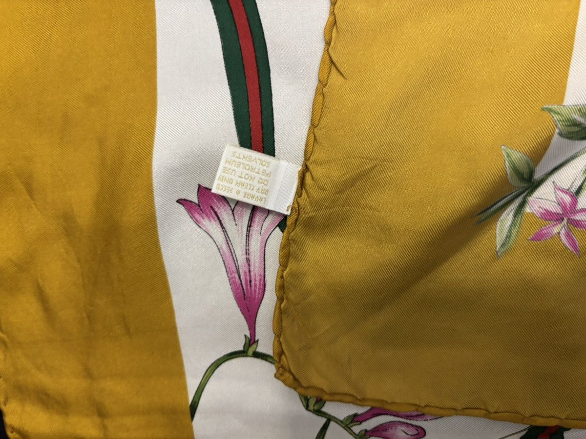 Gucci Gucci Flora GG silk scarf Size ONE SIZE - 11 Thumbnail