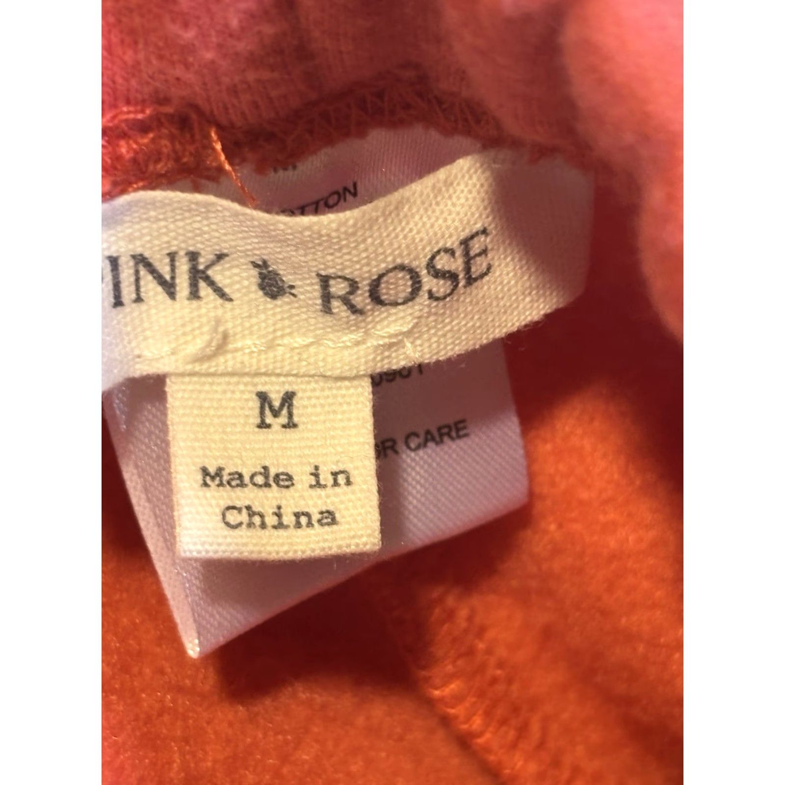 Vintage Pink Rose Women's Sweatpants Pants M Regular Wide-Leg Inseam 31 in Pink Rose Athletic Warm Up Moisture Wicking Logo Athleisure Sweatpants Size 32" / US 10 / IT 46 - 4 Thumbnail