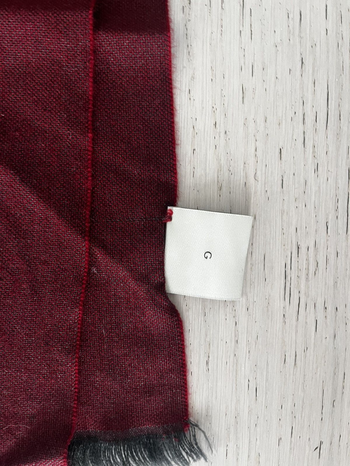 Gucci Beautiful red scarf Size 32 - 3 Thumbnail