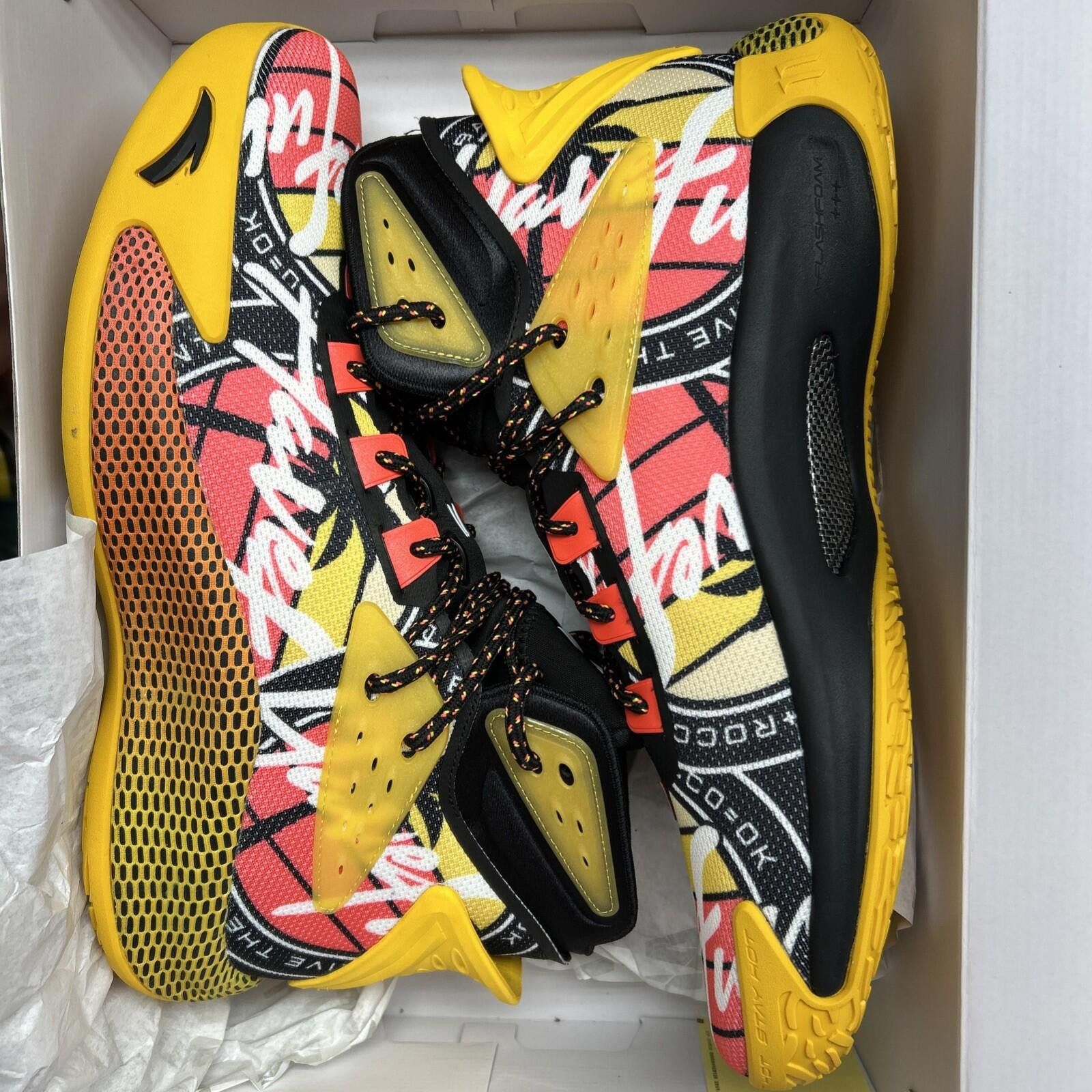 Anti Social Social Club ANTA KT5 Have Fun In LA Thompson Basketball FlashFoam Sz.15 Size US 15 / EU 48 - 2 Thumbnail