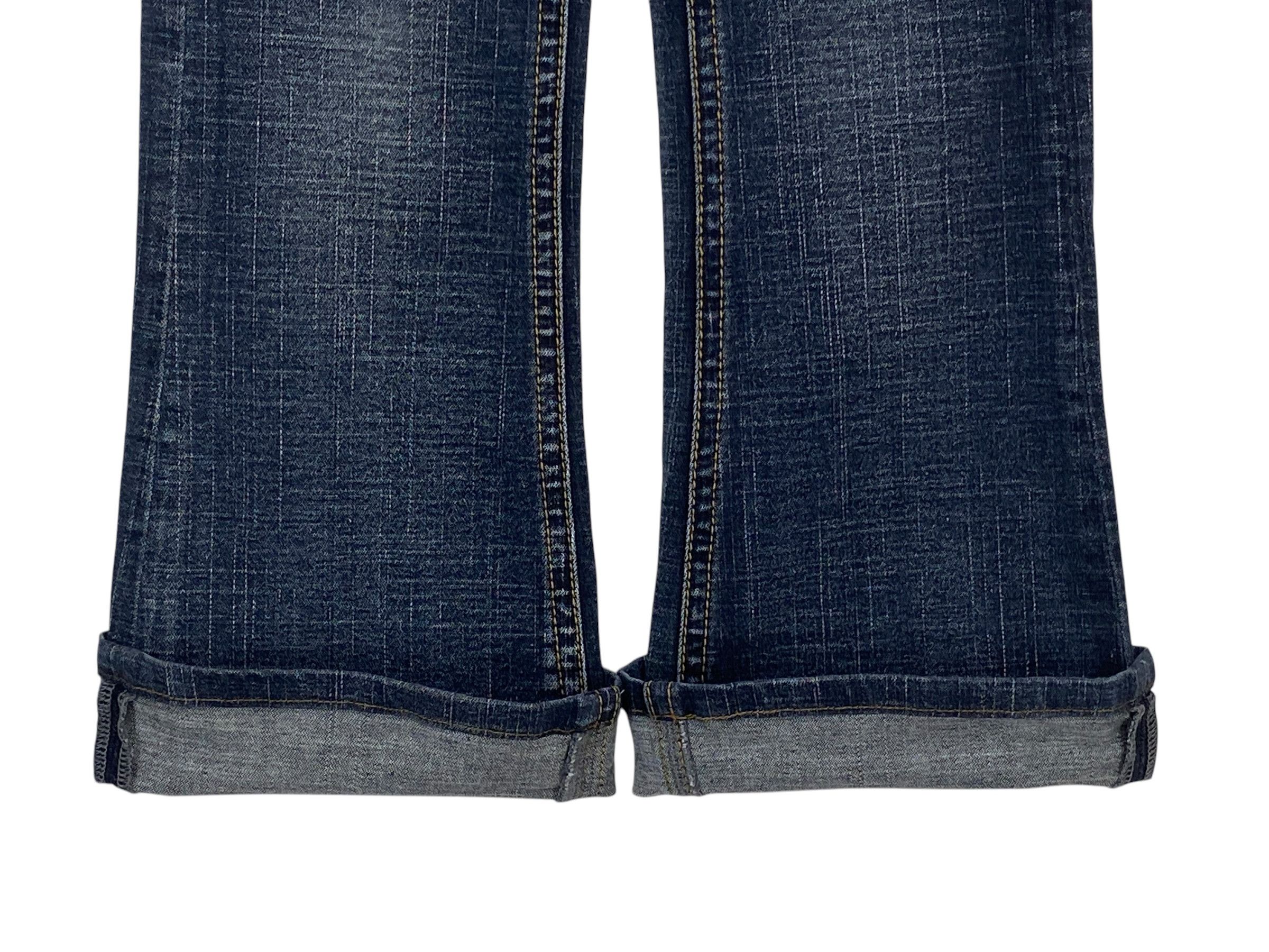 Japanese Brand BCBG Bootcut Denim Jeans Flare Jeans Pants New Age Cowboys Size 26" / US 2 / IT 38 - 8 Thumbnail