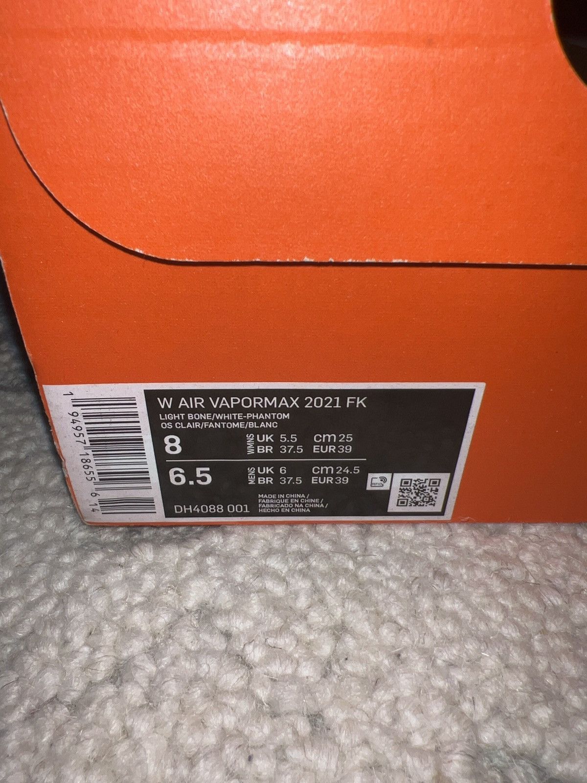 Nike Women’s Air Vapormax 2021 Size US 8 / IT 38 - 7 Thumbnail