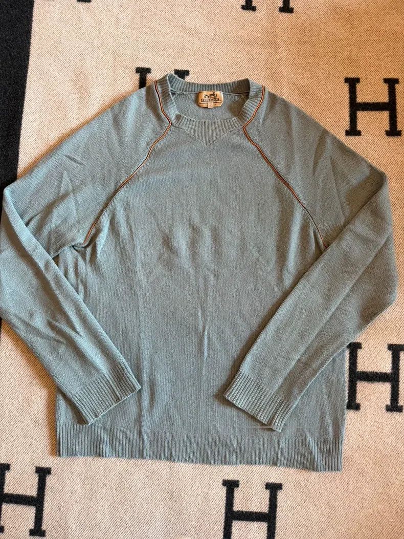 Hermes Hermes Men's Sweater Size US L / EU 52-54 / 3 - 1 Thumbnail