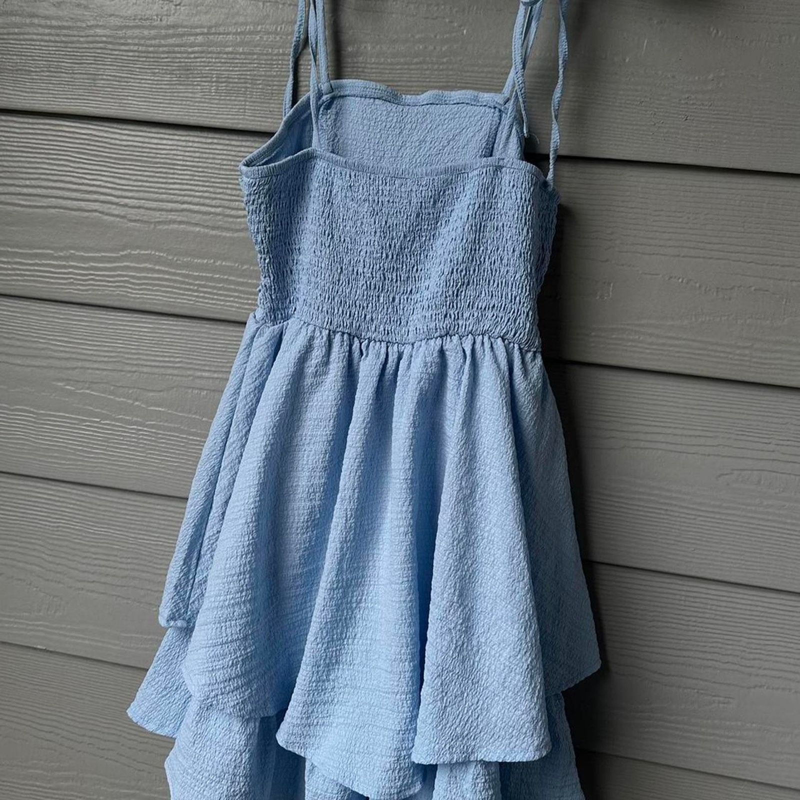 Shein Blue mini dress with adjustable straps Size S / US 4 / IT 40 - 2 Thumbnail