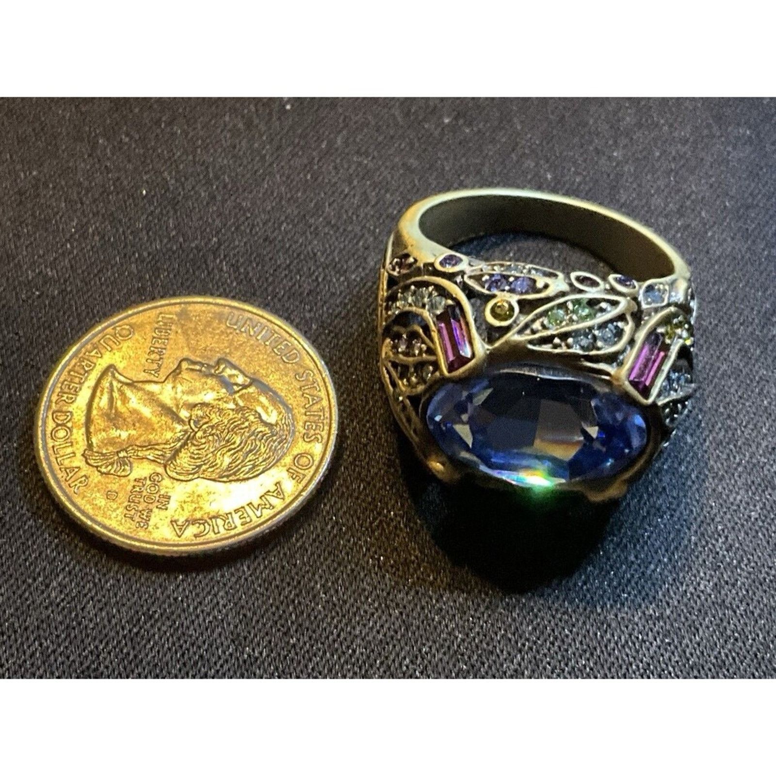 Other Heidi Daus Cocktail Ring Multicolored Size 11 Size ONE SIZE - 4 Thumbnail