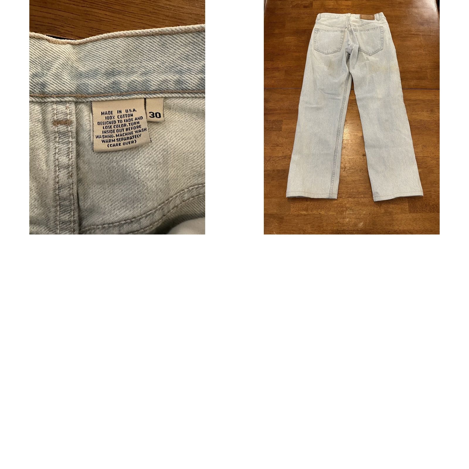 Calvin Klein VINTAGE Calvin Klein USA Jeans Size 30 Mens Size US 30 / EU 46 - 8 Thumbnail
