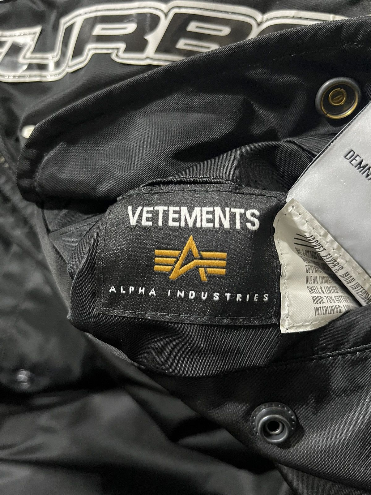 Vetements Vetements Racing Bomber Jacket Size US M / EU 48-50 / 2 - 8 Thumbnail