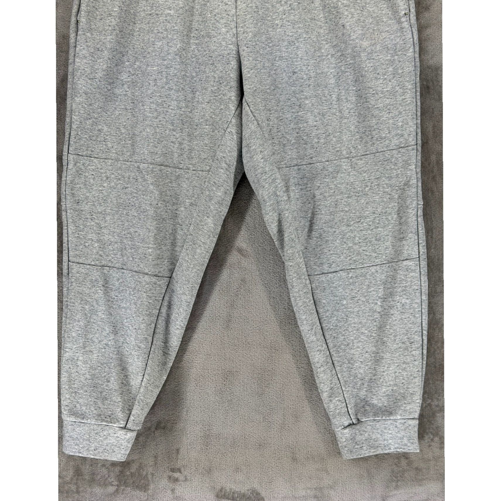 Nike Nike Sportswear Revival Fleece Joggers Mens XXL Grey Heather Sweatpants Size US 39 - 4 Thumbnail