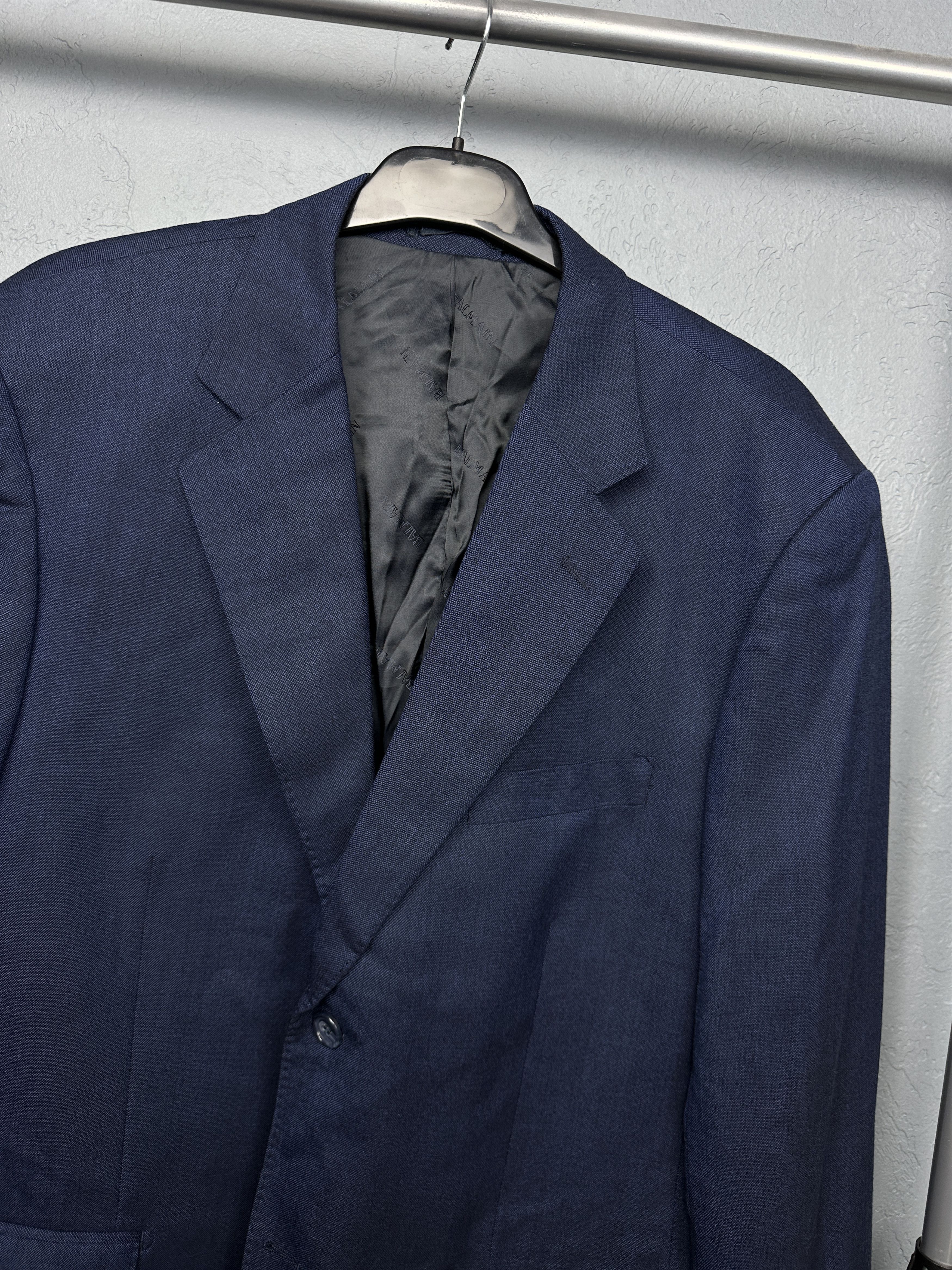 Balmain Balmain Mens Wool Blazer Jacket Size US L / EU 52-54 / 3 - 2 Thumbnail