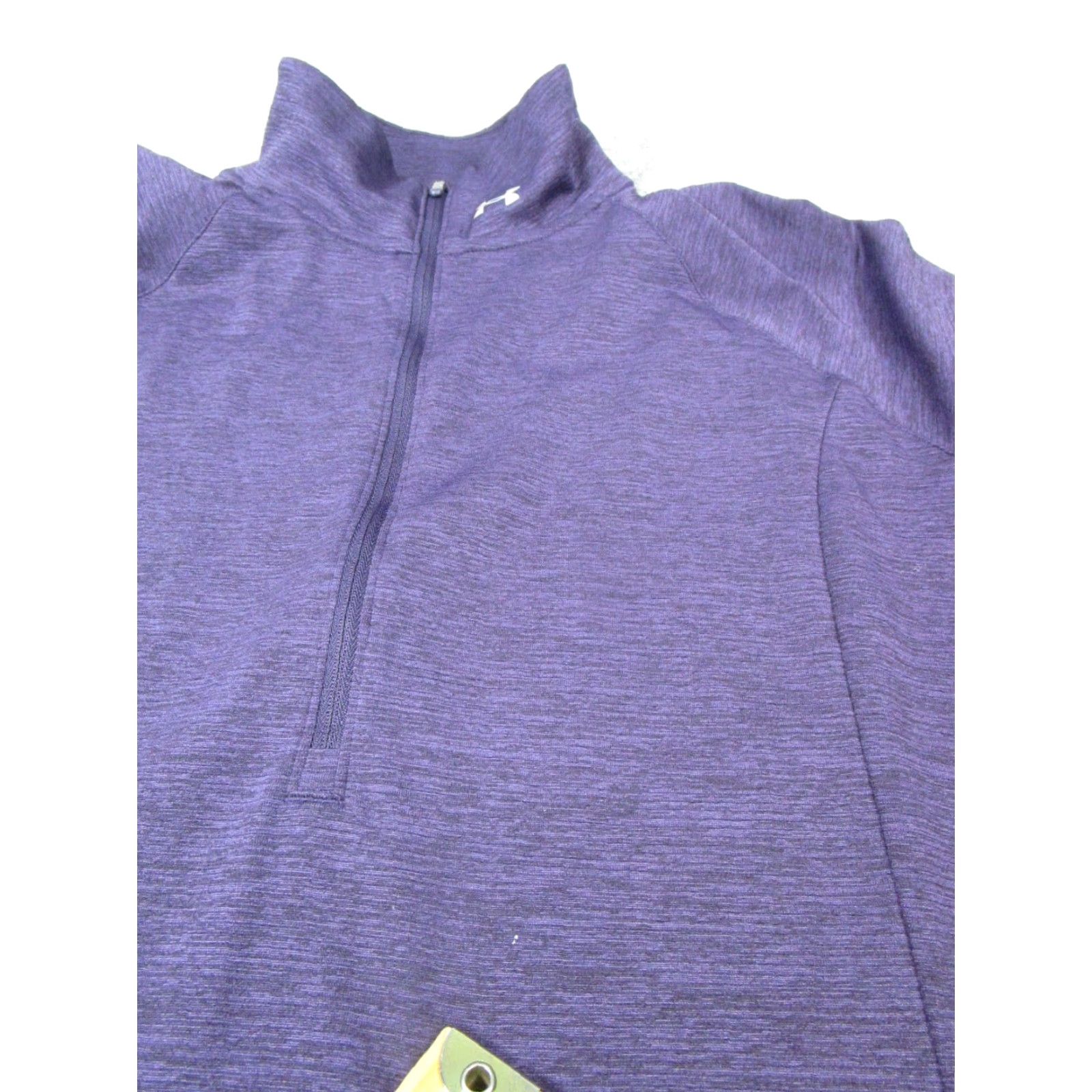 Under Armour Under Armour Running Sweater Womens Large Purple 1/4 Zip Mock Neck Activewear Pullover Size L / US 10 / IT 46 - 5 Thumbnail