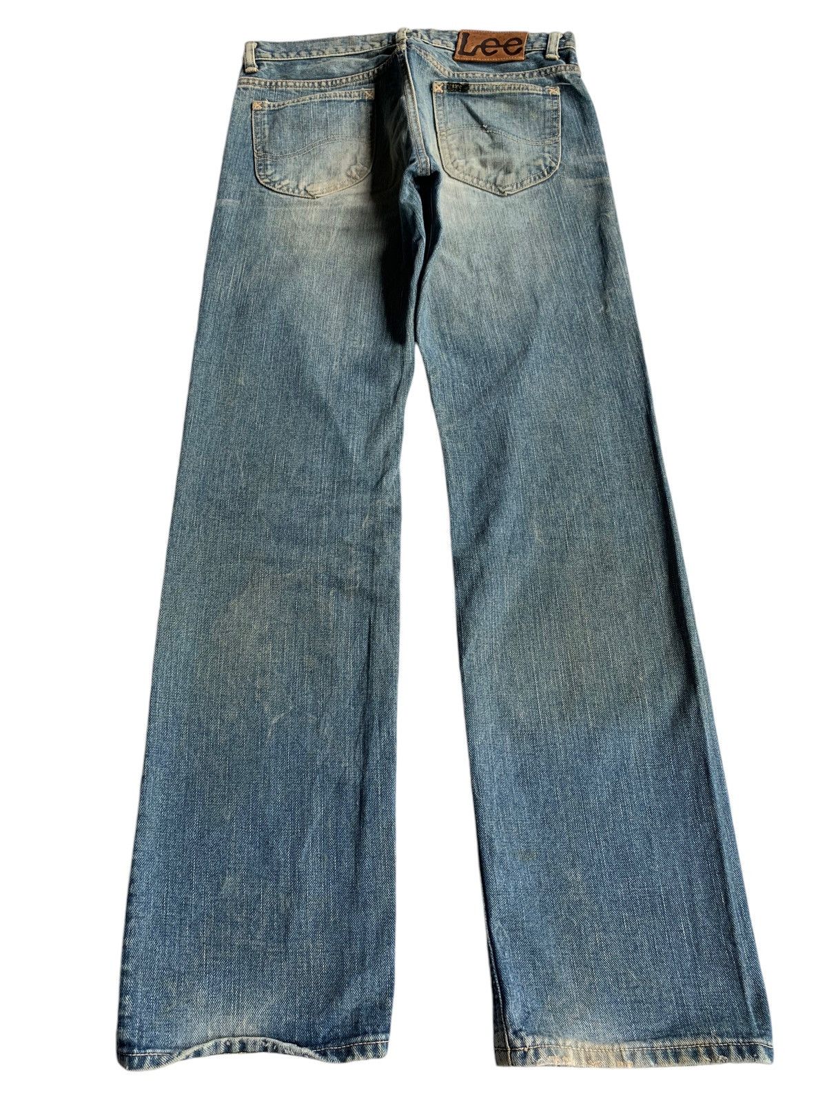 Jean × Lee Vintage Lee Riders Selvedge Distressed Denim Size US 30 / EU 46 - 4 Thumbnail