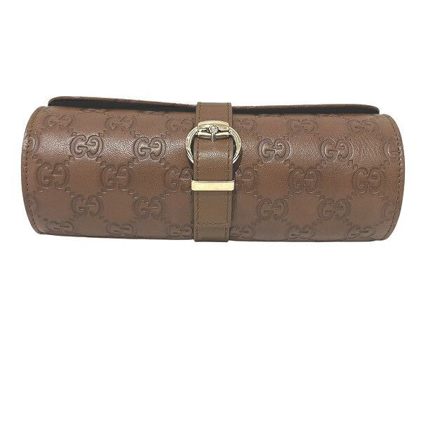 Gucci Gucci Gucci GG Supreme watch case Textile Other DUTY FREE for USA Size ONE SIZE - 1 Thumbnail