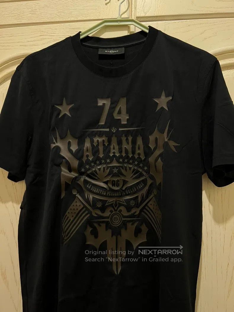 Givenchy Givenchy T-shirt Tee Black Print Size US M / EU 48-50 / 2 - 3 Thumbnail