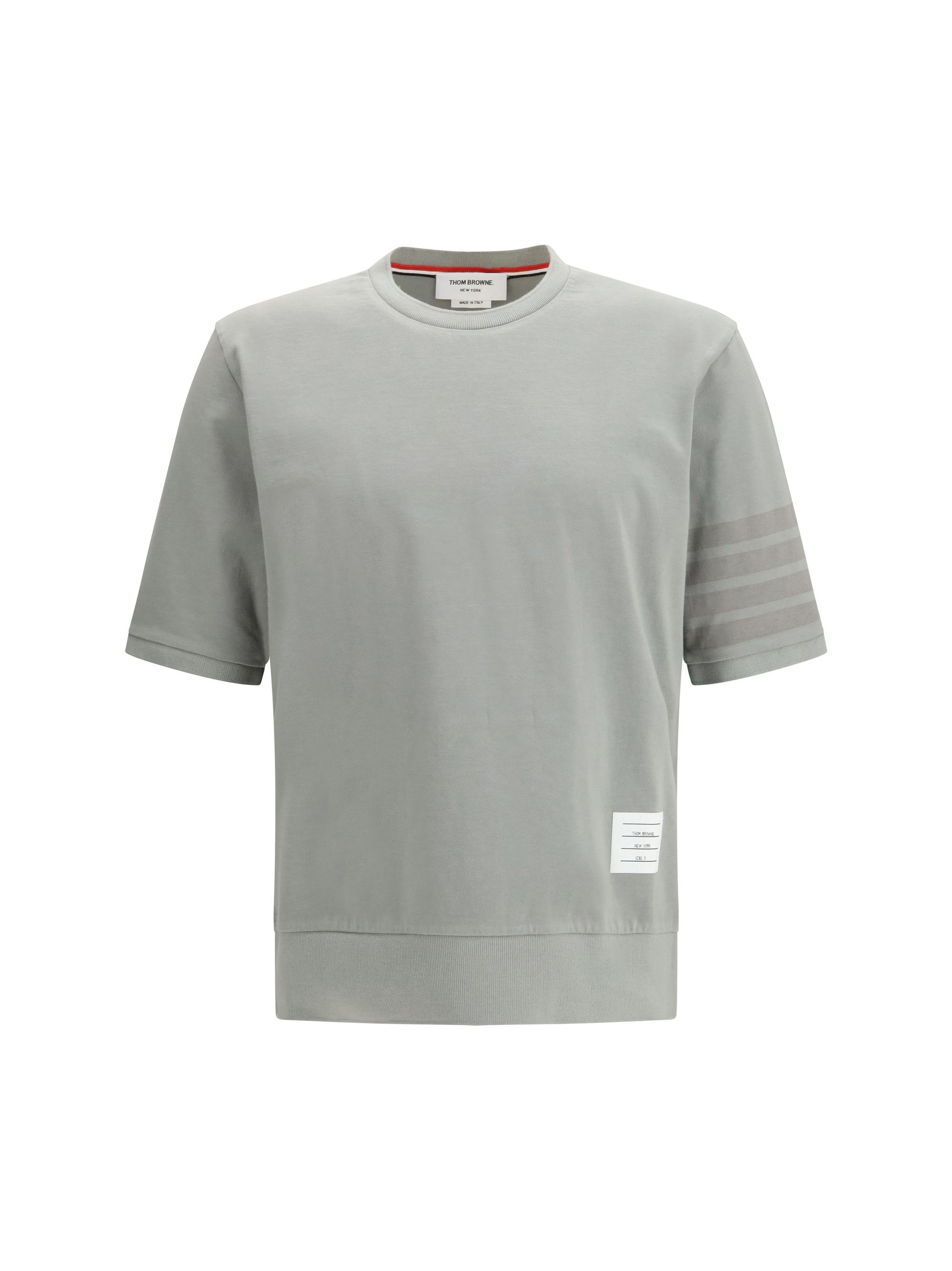 Thom Browne 4-Bar cotton jersey T-shirt Size US M / EU 48-50 / 2 - 1 Thumbnail