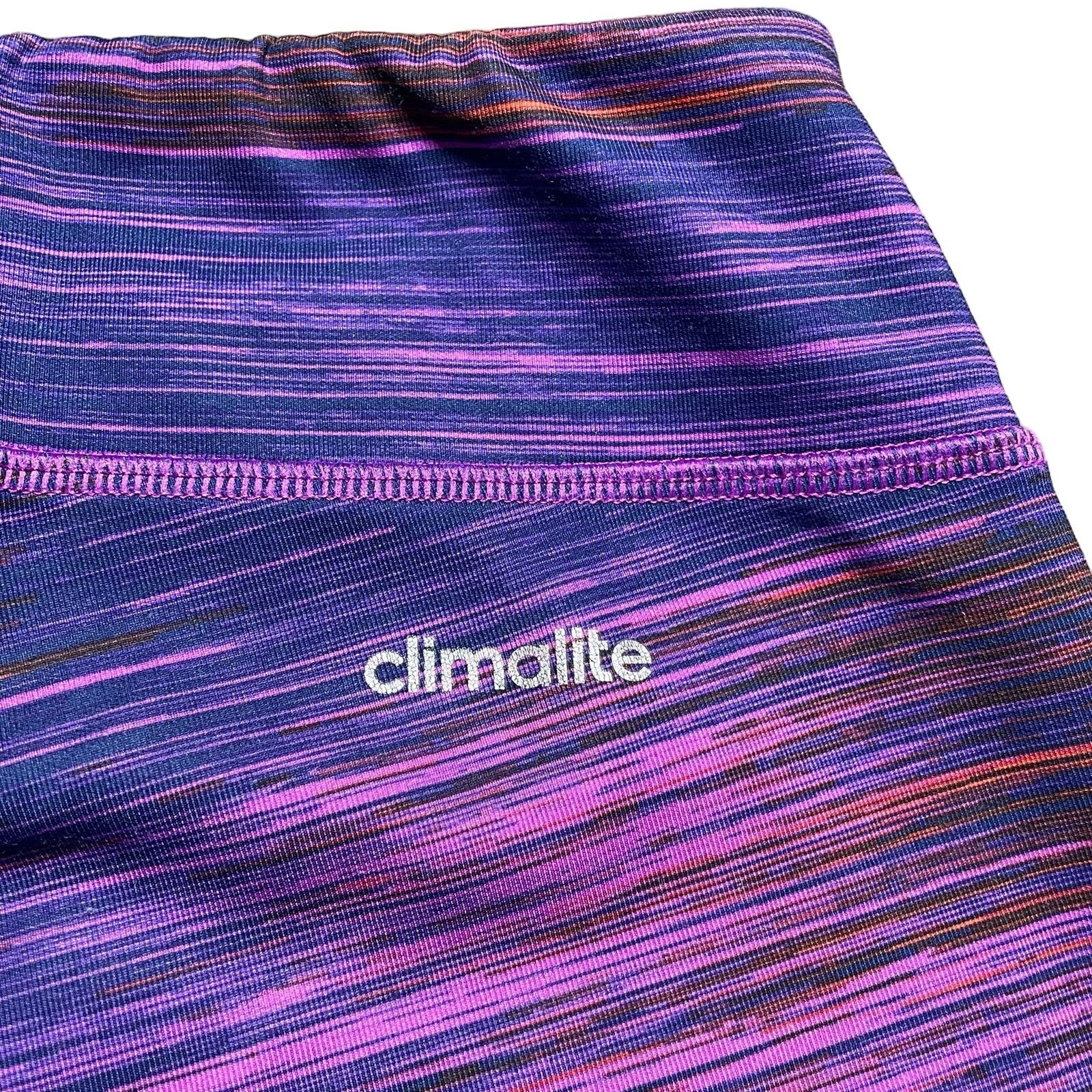 Adidas Adidas Climalite Cropped Leggings Size 28" / US 6 / IT 42 - 4 Thumbnail