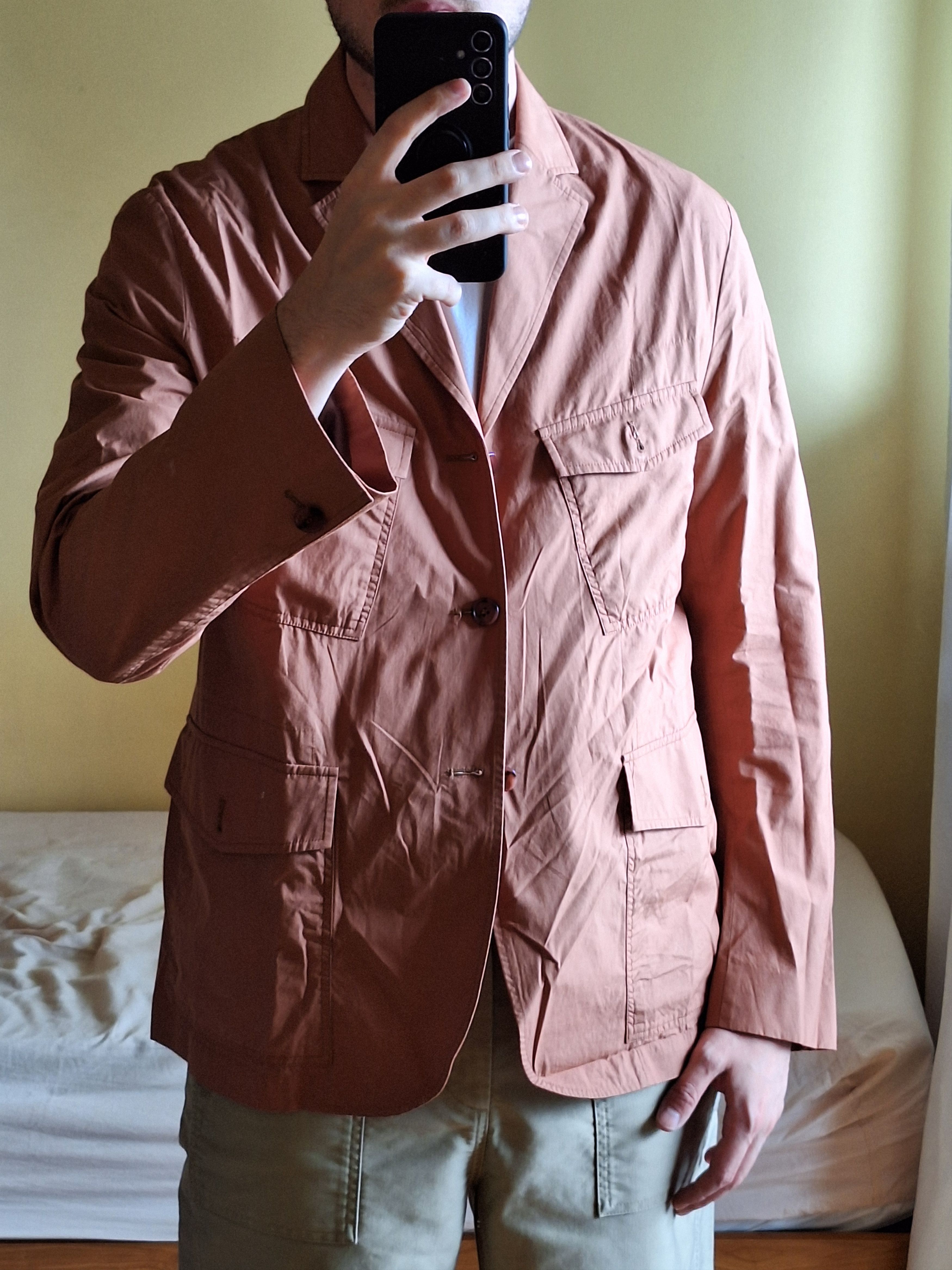 Paul Smith (RRP $1000) Paul Smith Light Brown Blazer L Size 50R - 1 Thumbnail