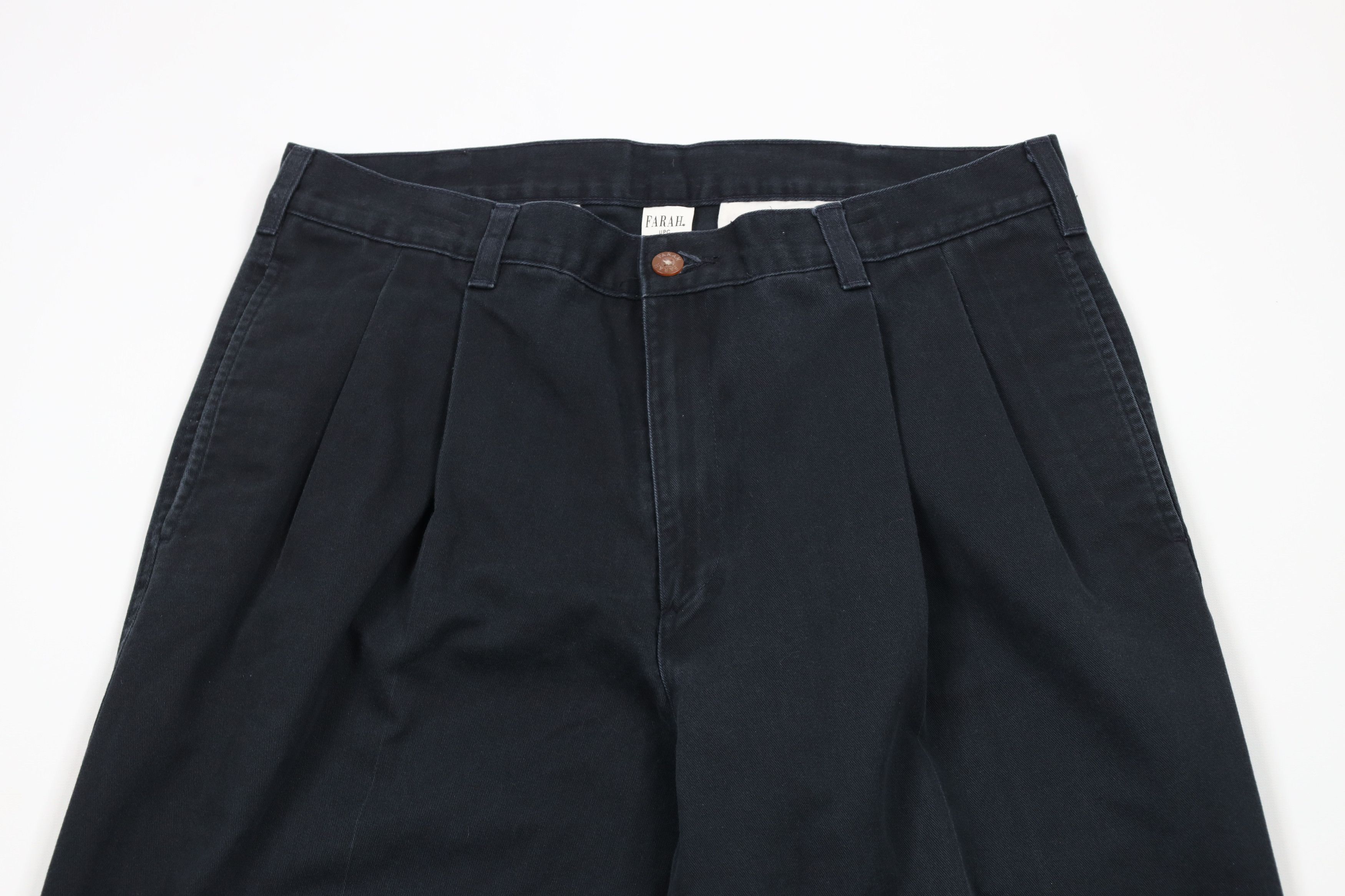 Vintage Vintage 90s Streetwear Straight Leg Chino Pants Black Size US 30 / EU 46 - 2 Thumbnail