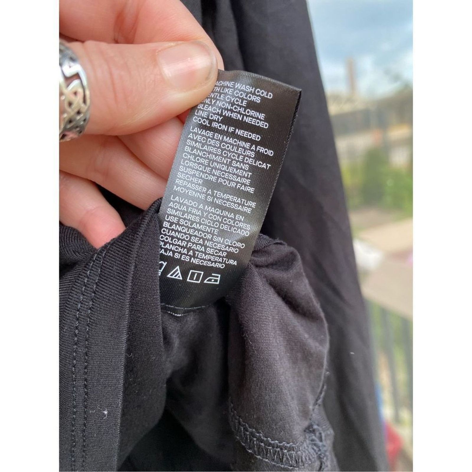 Good American Good American NWT Black Wrap Top , Size 7 (4XL), MSRP $95 Size 4XL / US 24-26 - 7 Thumbnail
