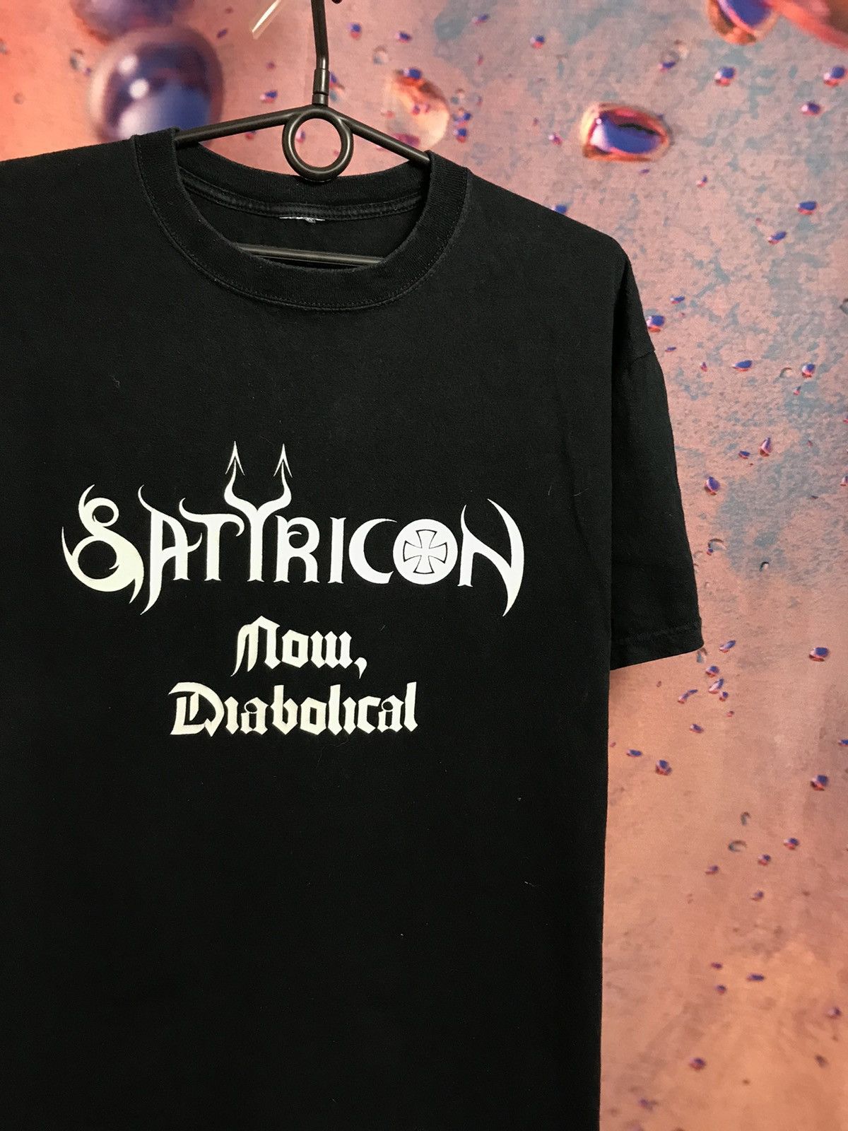 Band Tees Vintage Satricon metal band rock tee Size US L / EU 52-54 / 3 - 1 Thumbnail