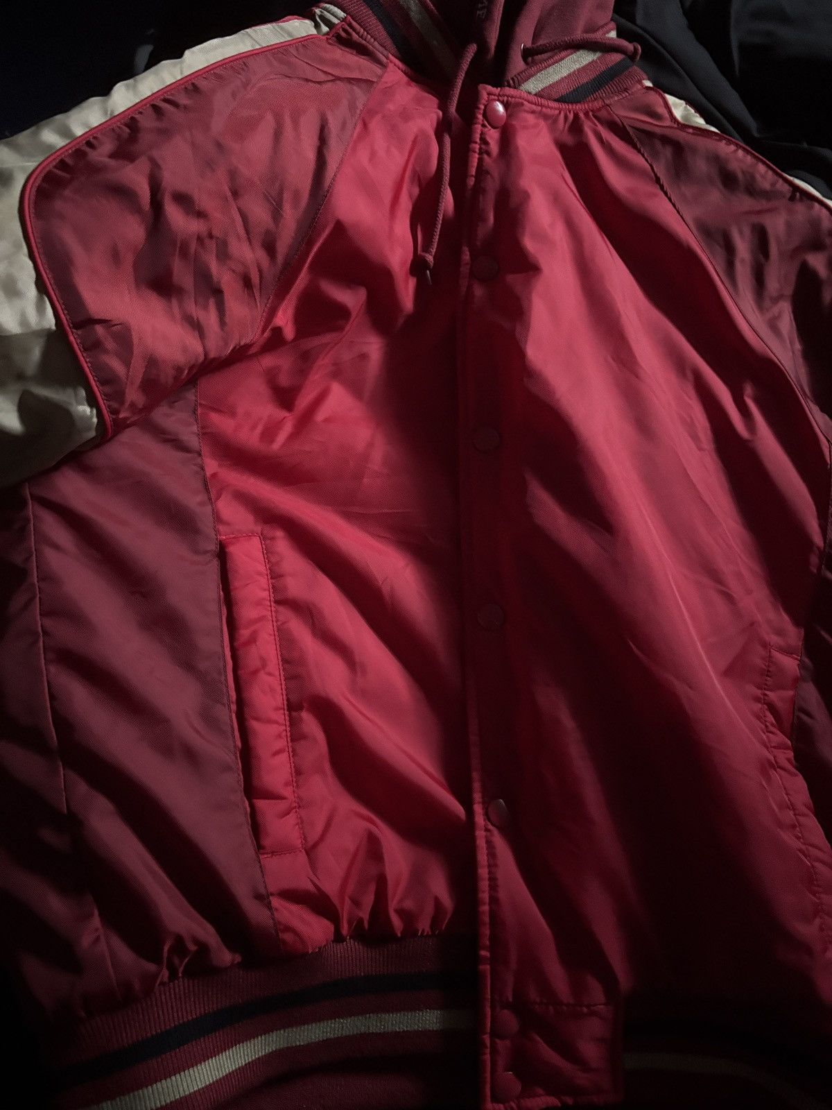 Supreme 2024 Supreme Hooded Stadium Jacket 'Red' Size US M / EU 48-50 / 2 - 4 Thumbnail