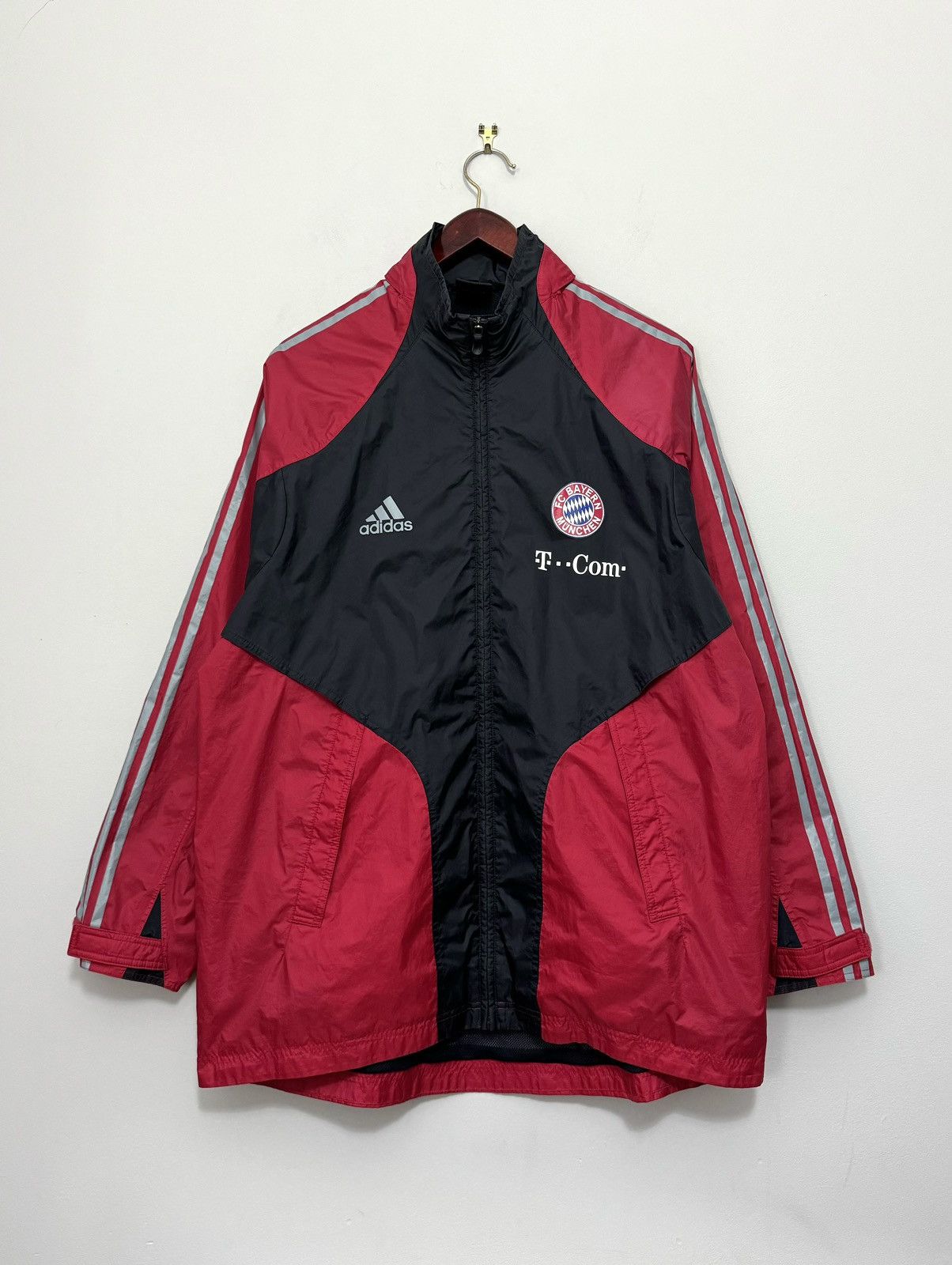 Adidas × Vintage Vintage 2004 Bayern Munich Adidas Football Rain Jacket Size US L / EU 52-54 / 3 - 1 Thumbnail