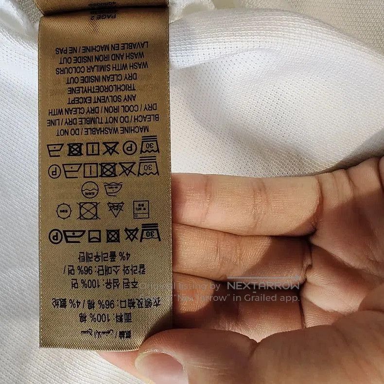 Burberry Burberry White Polo Shirt Unisex. Size US L / EU 52-54 / 3 - 6 Thumbnail