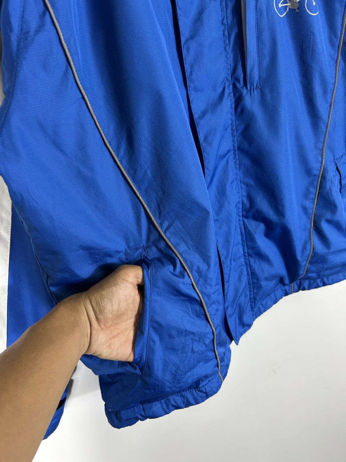 Japanese Brand 🔥Onward Panasonic Cycle Zipper Workout Jacket Size US L / EU 52-54 / 3 - 4 Thumbnail