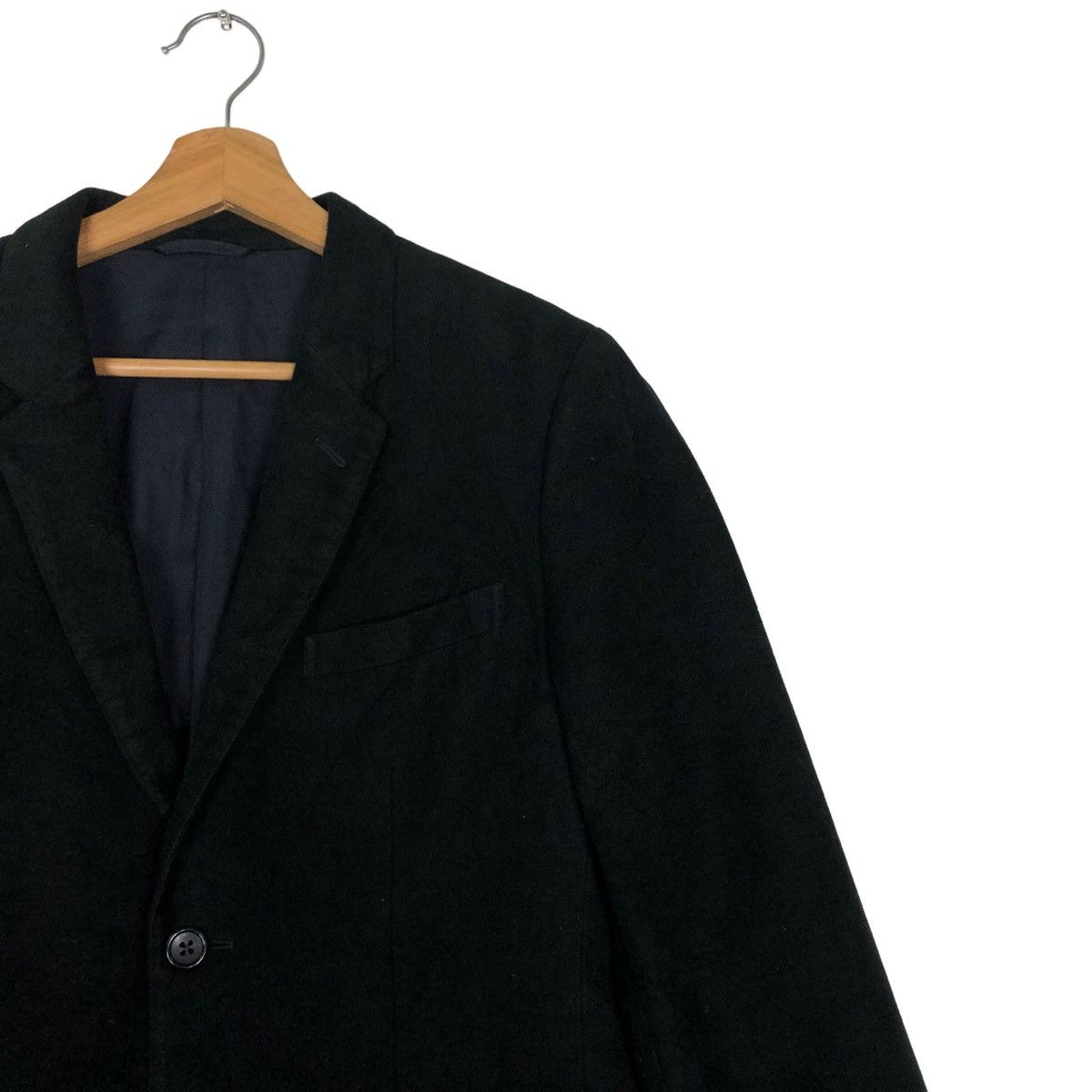 Margaret Howell 🔥Rich Black Vtg Chore Work Jacket Margaret Howell Japan Size US M / EU 48-50 / 2 - 6 Thumbnail