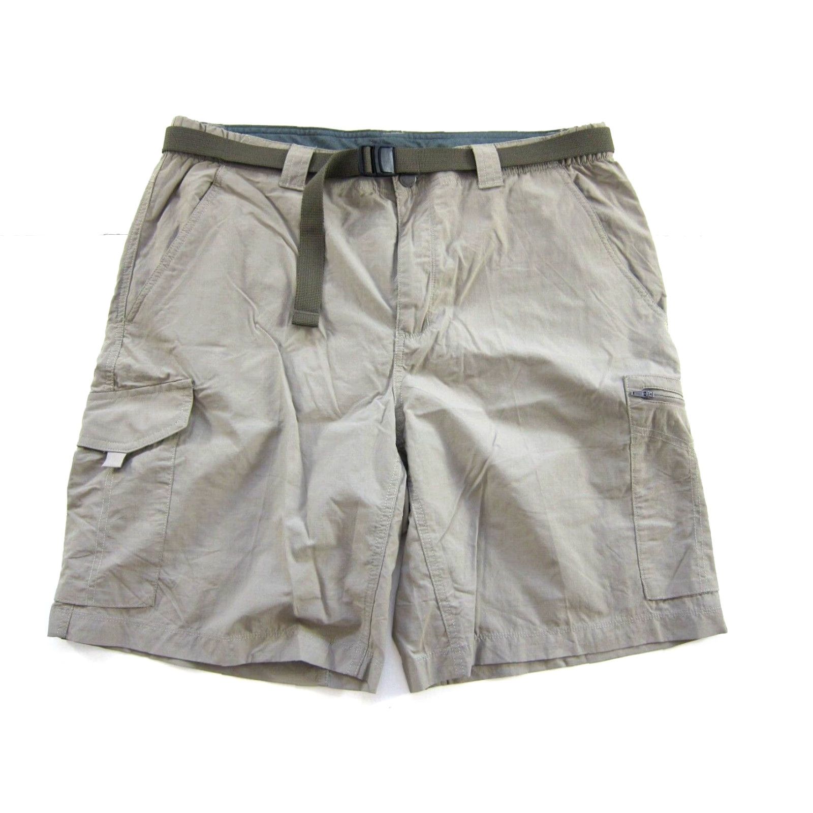 Vintage VINTAGE Columbia 100% Nylon Beige Brown Pocket Cargo Travel Hike Camp Shorts Men 38 Size US 38 / EU 54 - 2 Thumbnail