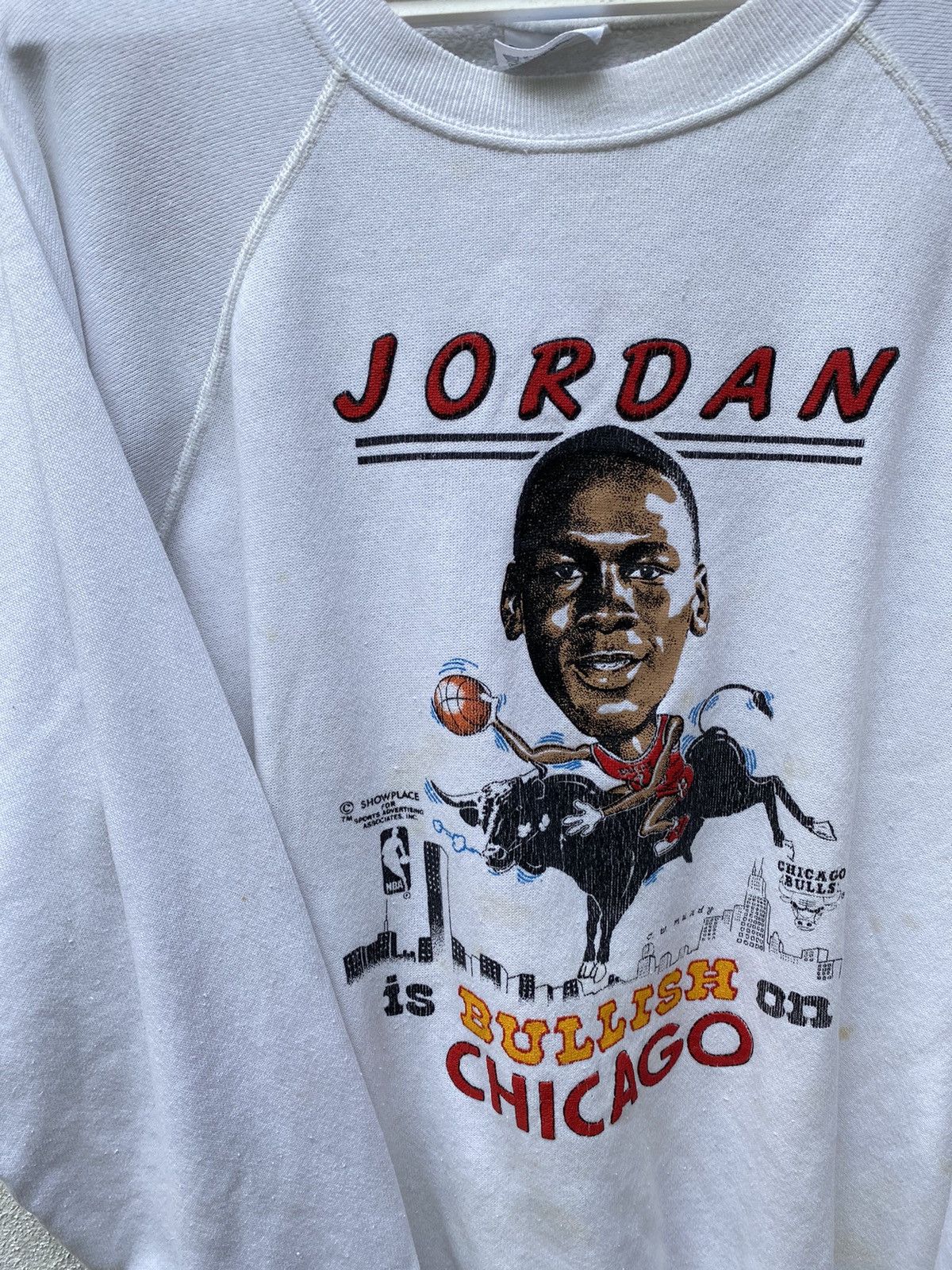 Chicago Bull Jordan NBA sweatshirt vintage 90s