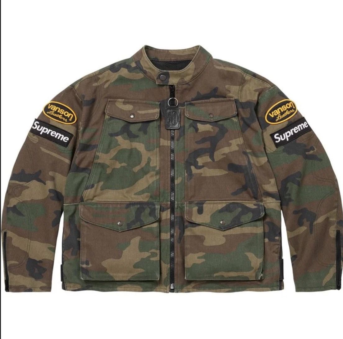 B.B. Simon × Supreme SUPREME AOI CROSS M52 JACKET (CAMO) (S) | Grailed
