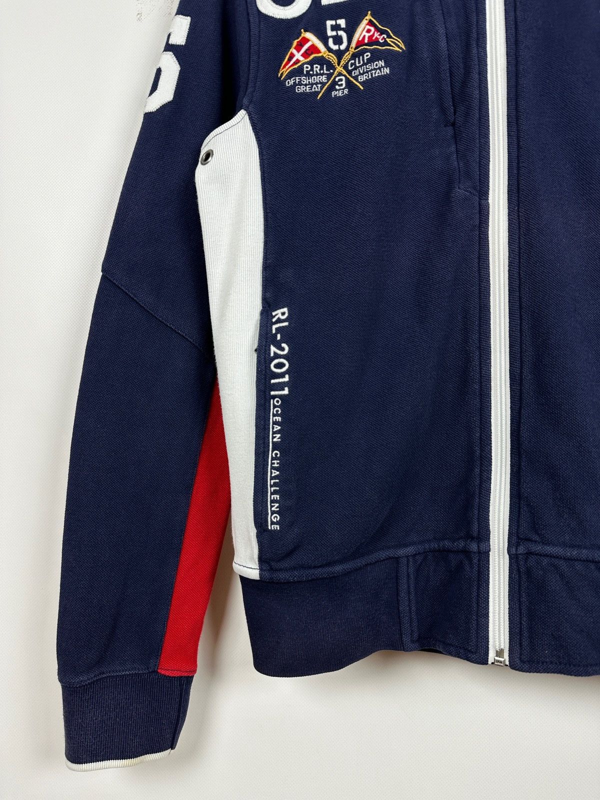 Polo Ralph Lauren Vintage Polo Ralph Lauren GBR Chief Keef Zip Sweatshirt Size US S / EU 44-46 / 1 - 8 Thumbnail