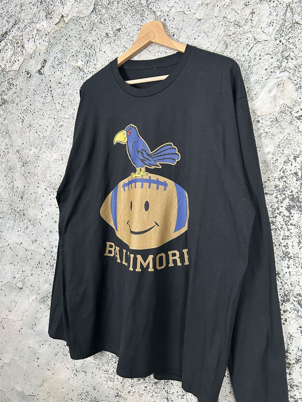 NFL Vintage Baltimore NFL Longsleeve Graphic Football Rare Hype Size US XL / EU 56 / 4 - 2 Thumbnail