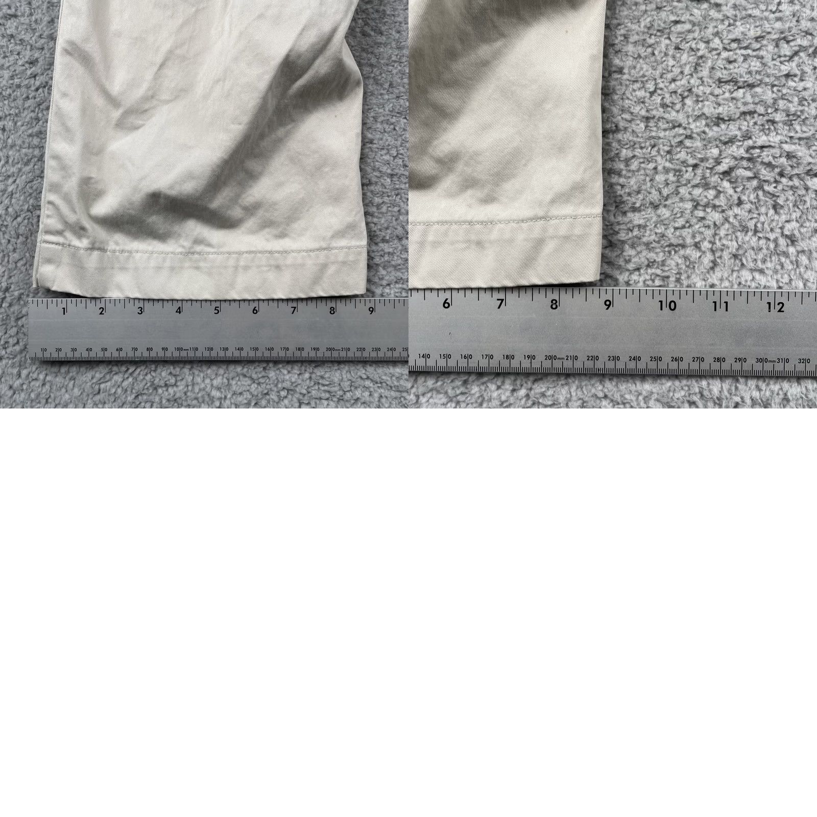 Tommy Hilfiger VINTAGE Tommy Hilfiger Khaki 100% Cotton Chino Pants Mens 32x31 Trousers Embroidery Logo Size US 32 / EU 48 - 10 Thumbnail
