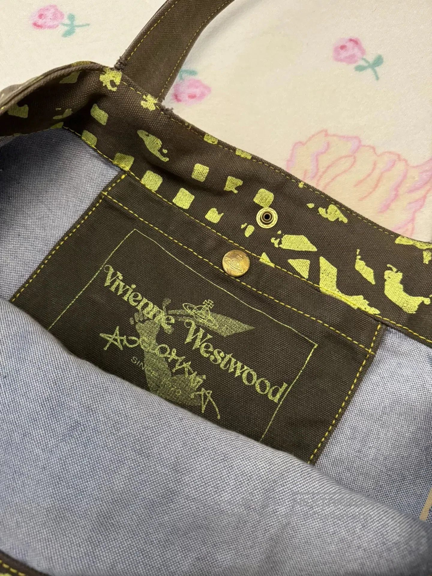 Vivienne Westwood Vivienne Westwood Africa Tote Bag. Size ONE SIZE - 4 Thumbnail