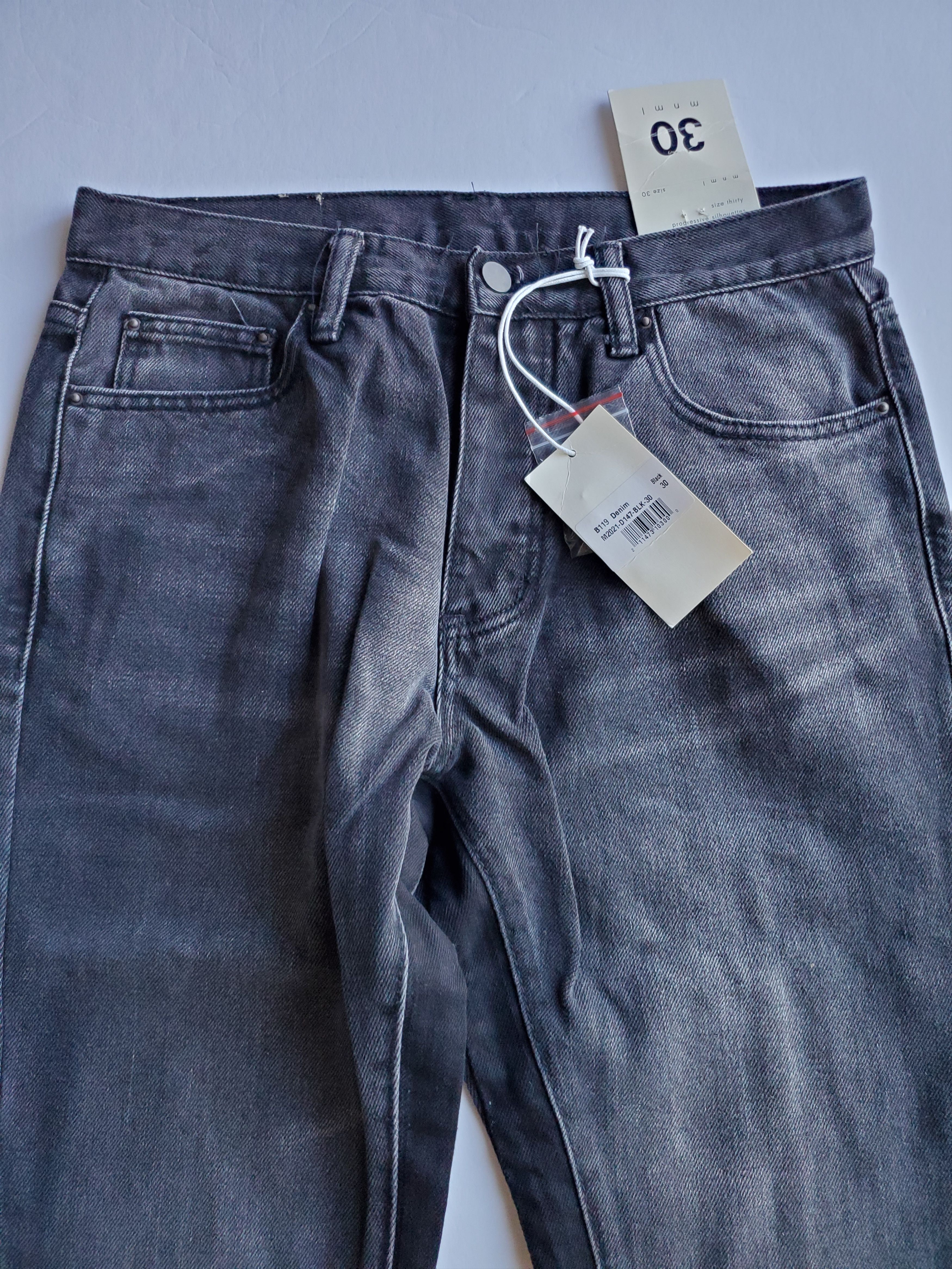 MNML NEW MNML Black Denim paints sz 30 B119 Size US 30 / EU 46 - 7 Thumbnail