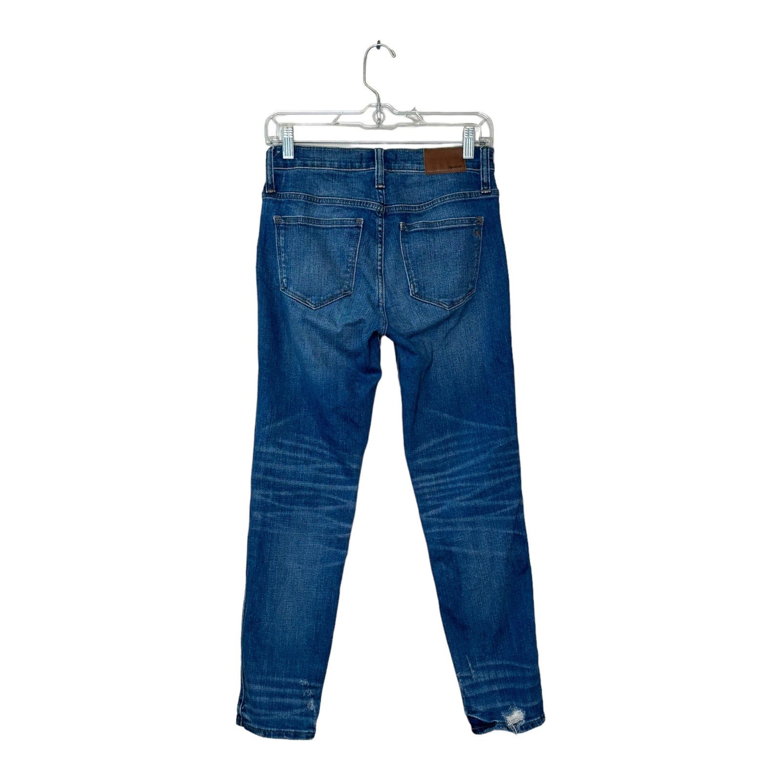 Madewell Madewell slim buttoned distressed hems stretch jeans size 26 Size 26" / US 2 / IT 38 - 2 Thumbnail