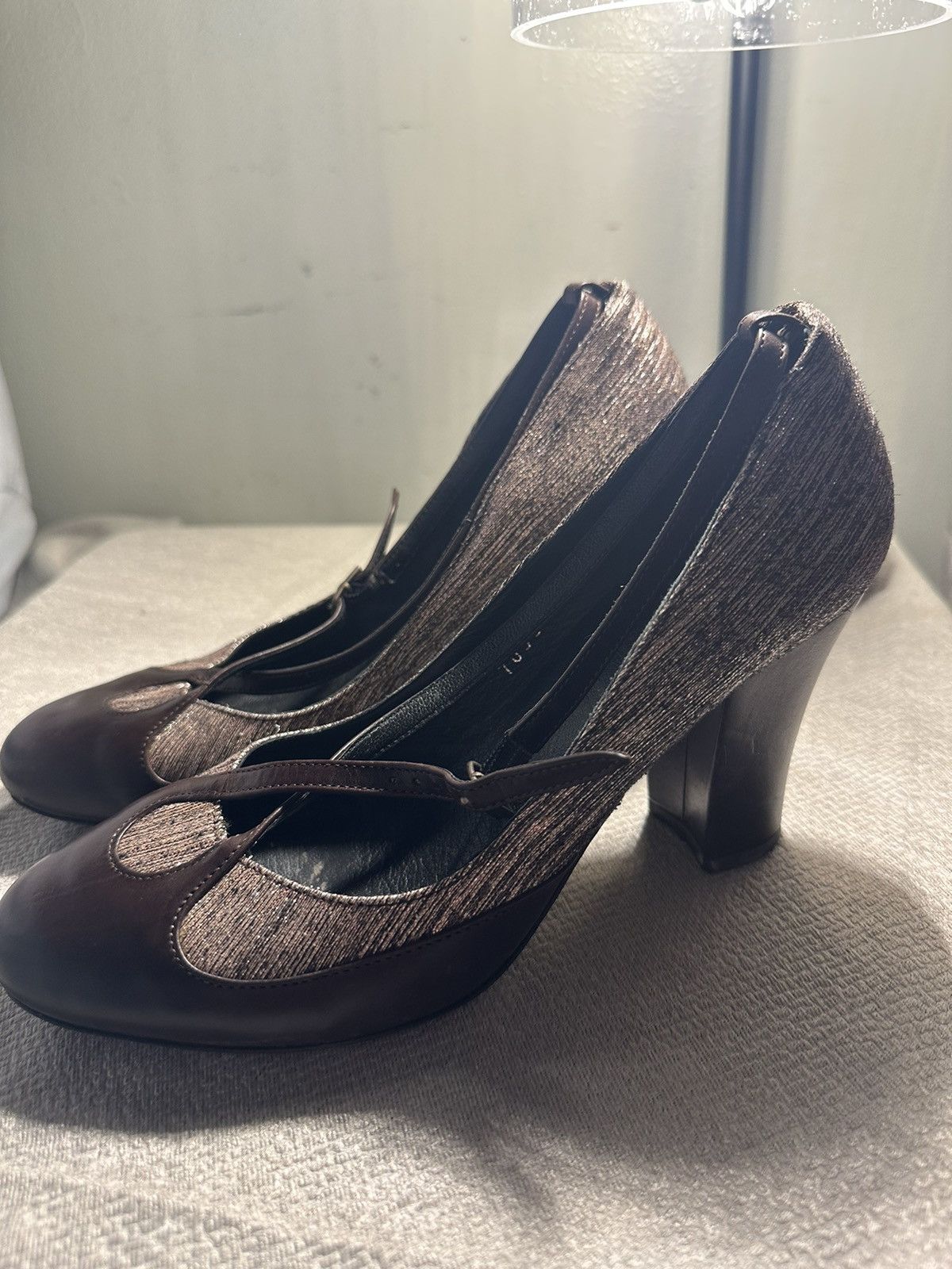 Dries Van Noten Dries Van Noten Brown pumps Size US 5.5 / IT 35.5 - 7 Thumbnail