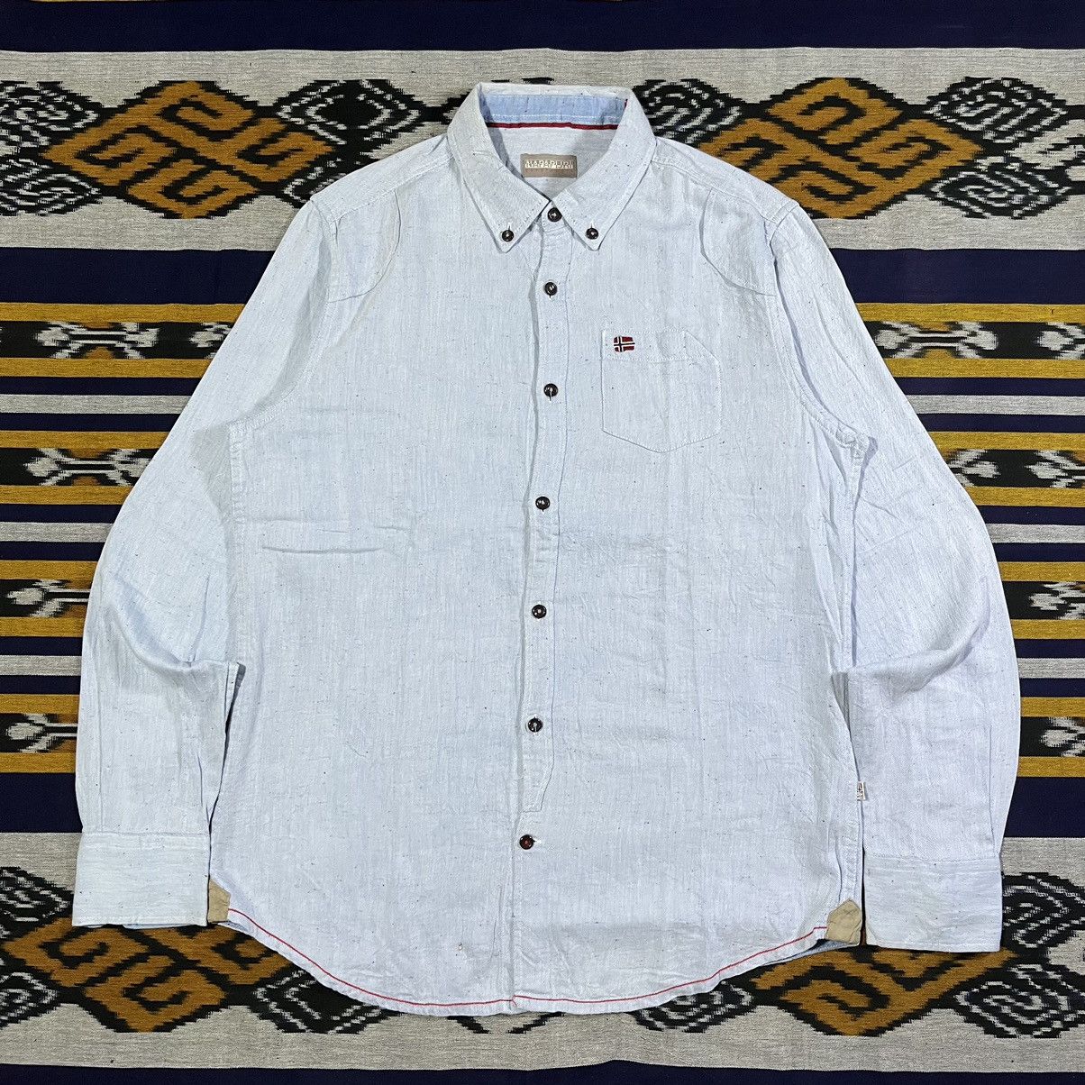 Napapijri Napapijri Button Up Shirt Size US M / EU 48-50 / 2 - 1 Thumbnail