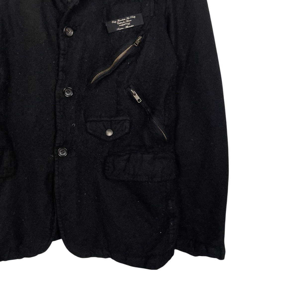 Comme des Garcons Comme Des Garcons Homme AD2005 Wool Multipocket Jacket Size US M / EU 48-50 / 2 - 4 Thumbnail