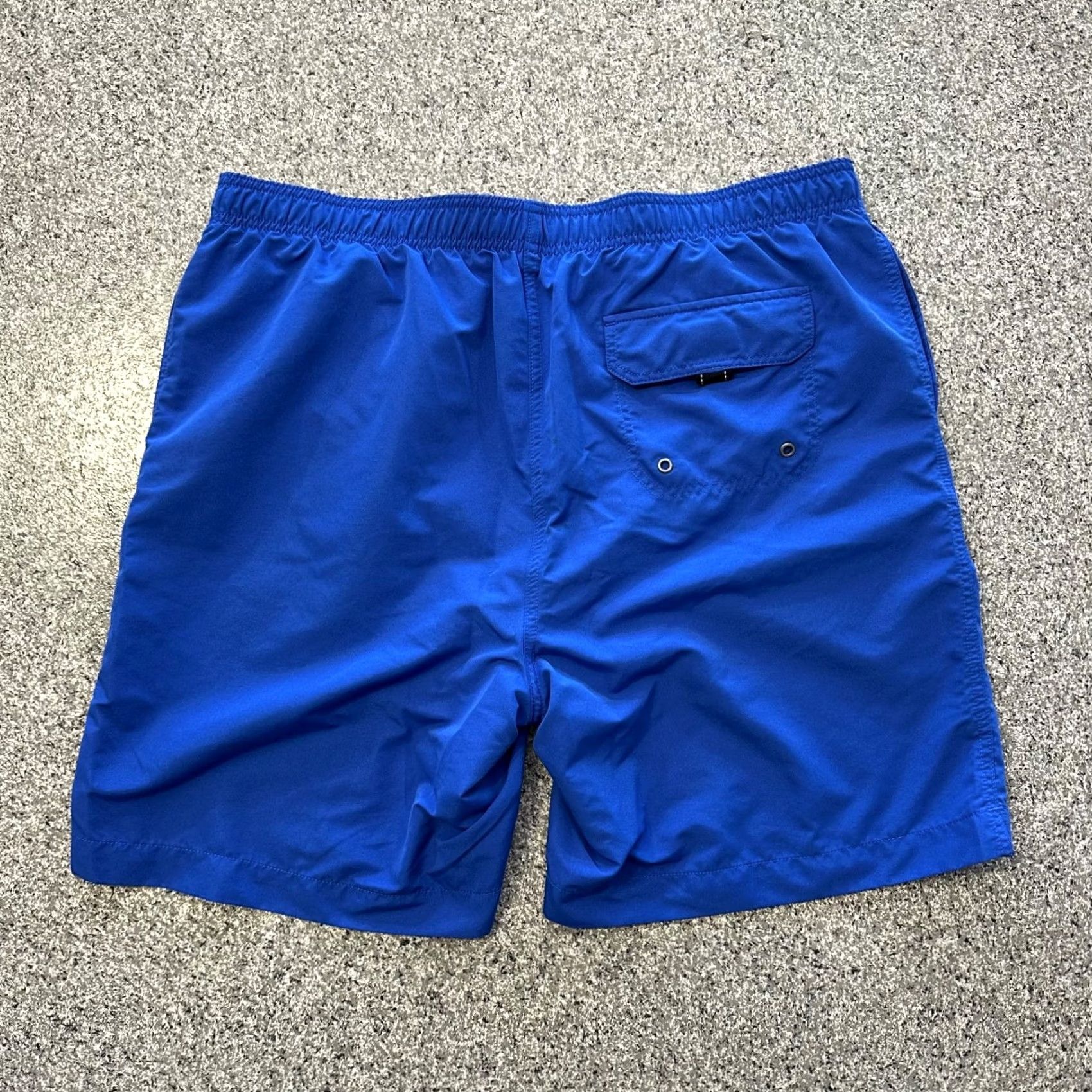 Lands' End Lands' End Blue Swimming Trunks Mens XL Drawstring Lined 20” Shorts Swimwear Size US 36 / EU 52 - 3 Thumbnail