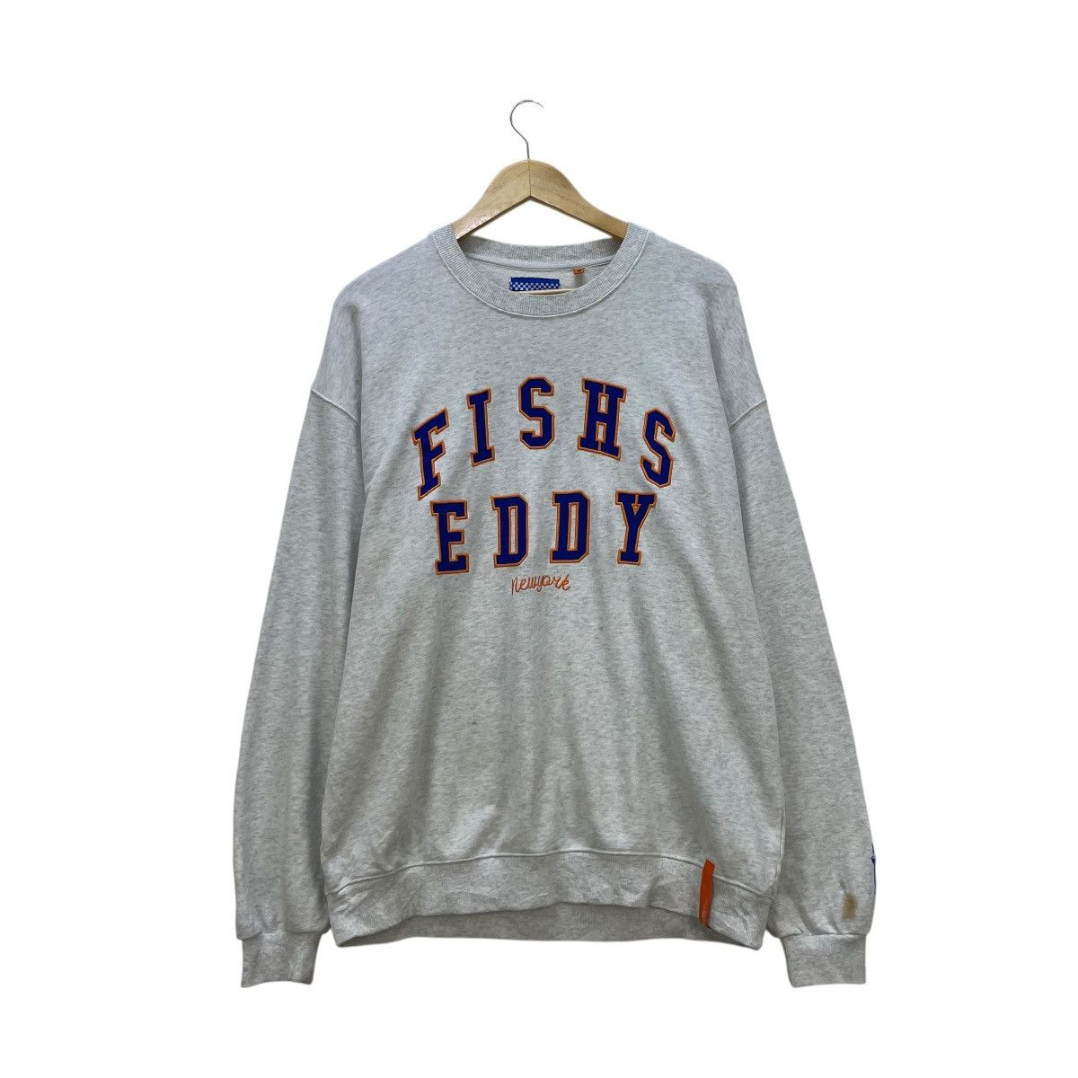 Japanese Brand Fishs Eddy Spellout Big Logo Crewneck Sweatshirt Size US M / EU 48-50 / 2 - 1 Thumbnail