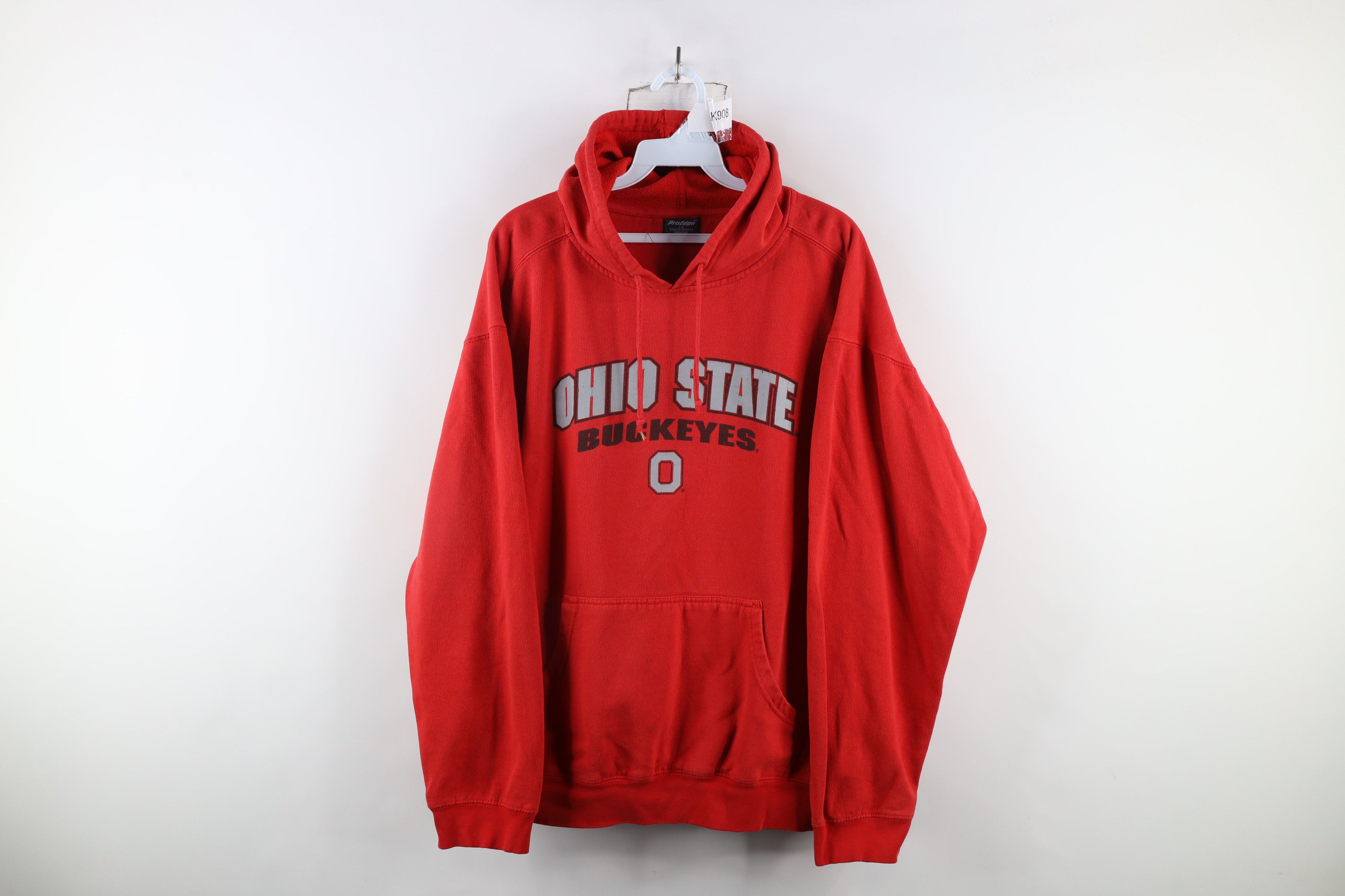 Vintage Vintage Out Ohio State University Hoodie Sweatshirt Red Size US L / EU 52-54 / 3 - 1 Thumbnail