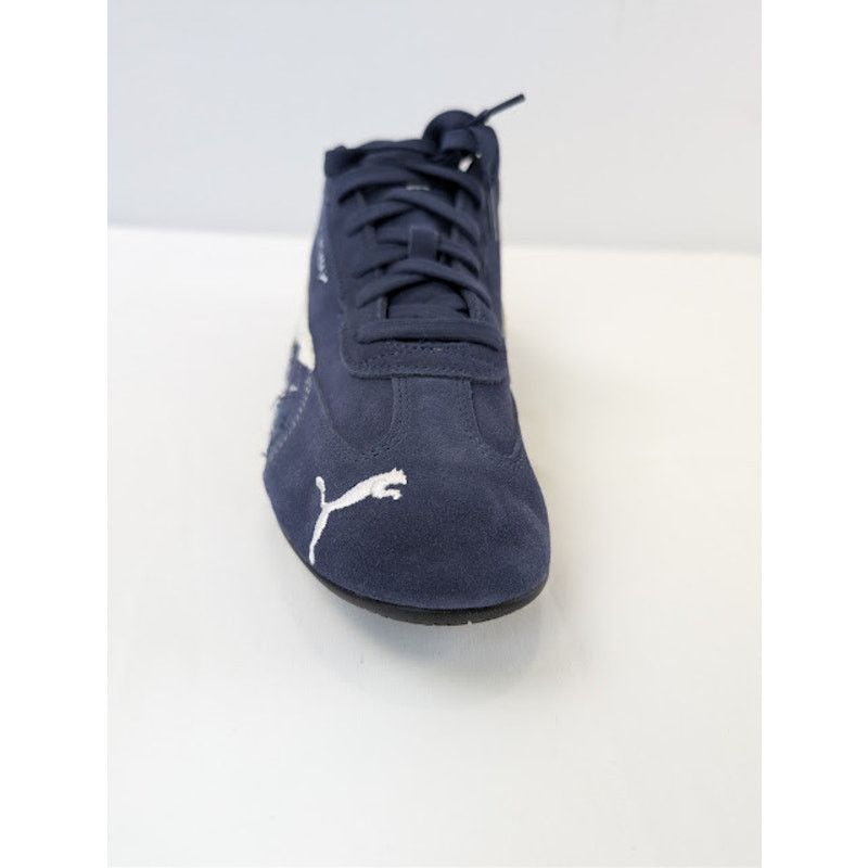 Balenciaga × Puma o1rshd1 Speedcat Destroyed Low Top Sneaker in Navy / White Size US 10 / EU 43 - 15 Thumbnail
