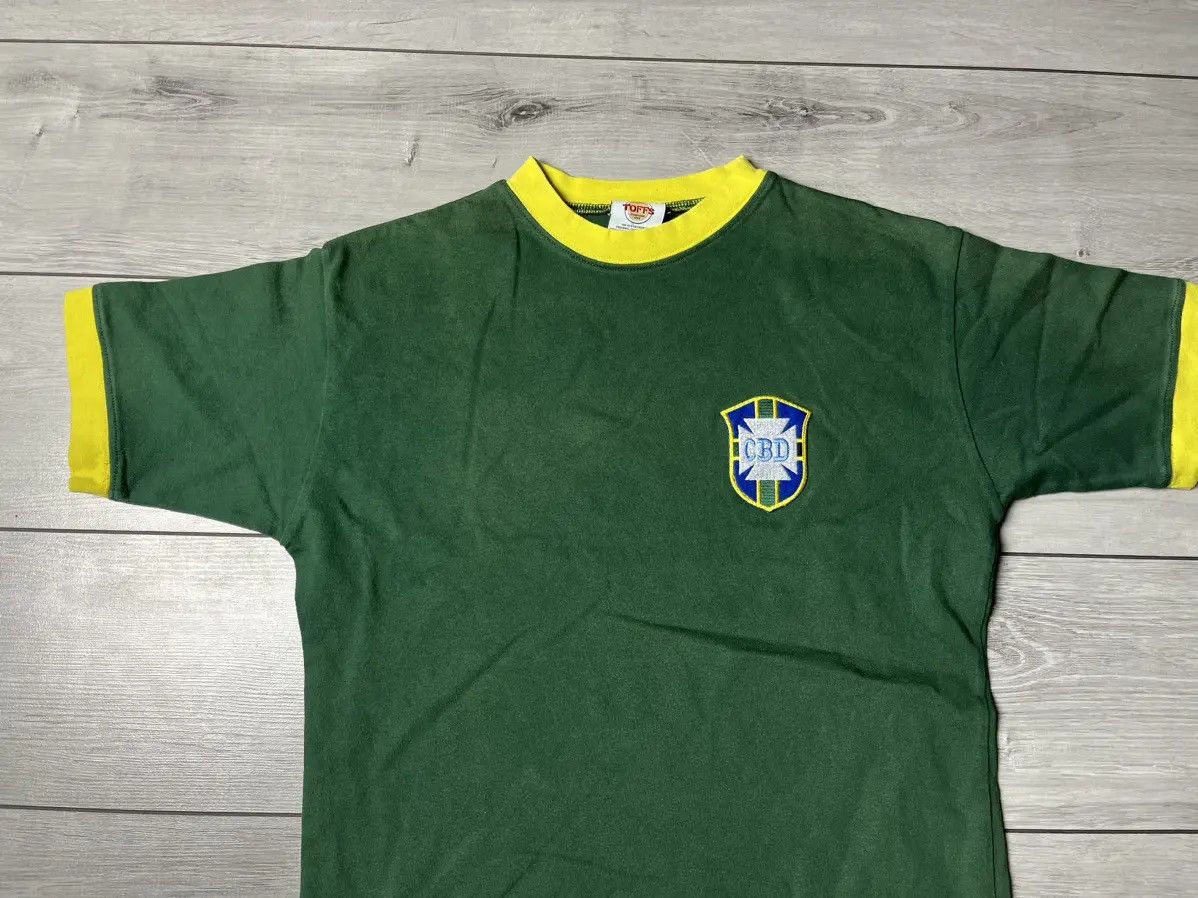 Toffs Vintage Toffs Tshirt brazil national team 90s size Small Size US S / EU 44-46 / 1 - 3 Thumbnail