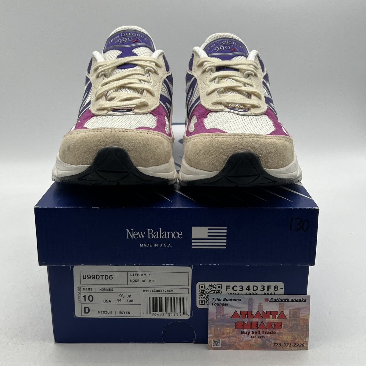 New Balance Teddy Santis x 990v6 macadamia nut magenta Size US 10 / EU 43 - 2 Thumbnail