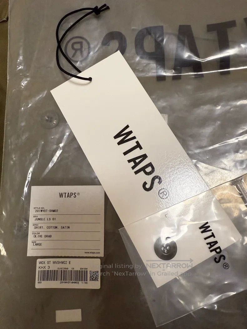 Wtaps Wtaps long-sleeved T-shirt, long-sleeved blouse Size US L / EU 52-54 / 3 - 6 Thumbnail