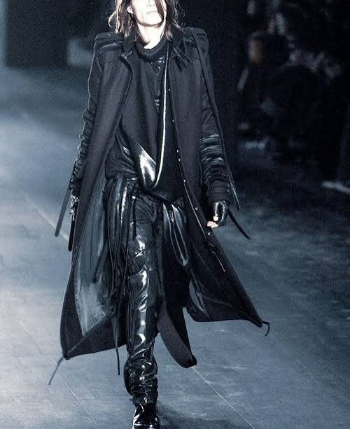 Dior Homme 03AW Luster期 レザーグローブ Dior × Hedi Slimane A/W 2003 “Luster” Fingerless Leather Gloves